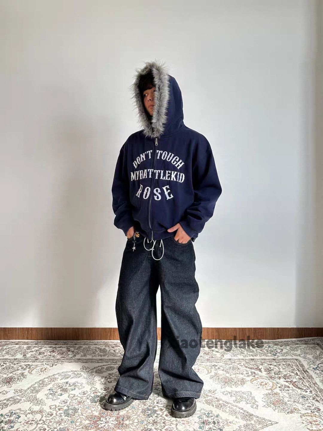 Jean ltx Balenciaga rickowens style loose baggy opium jeans Size US 30 / EU 46 - 5 Thumbnail