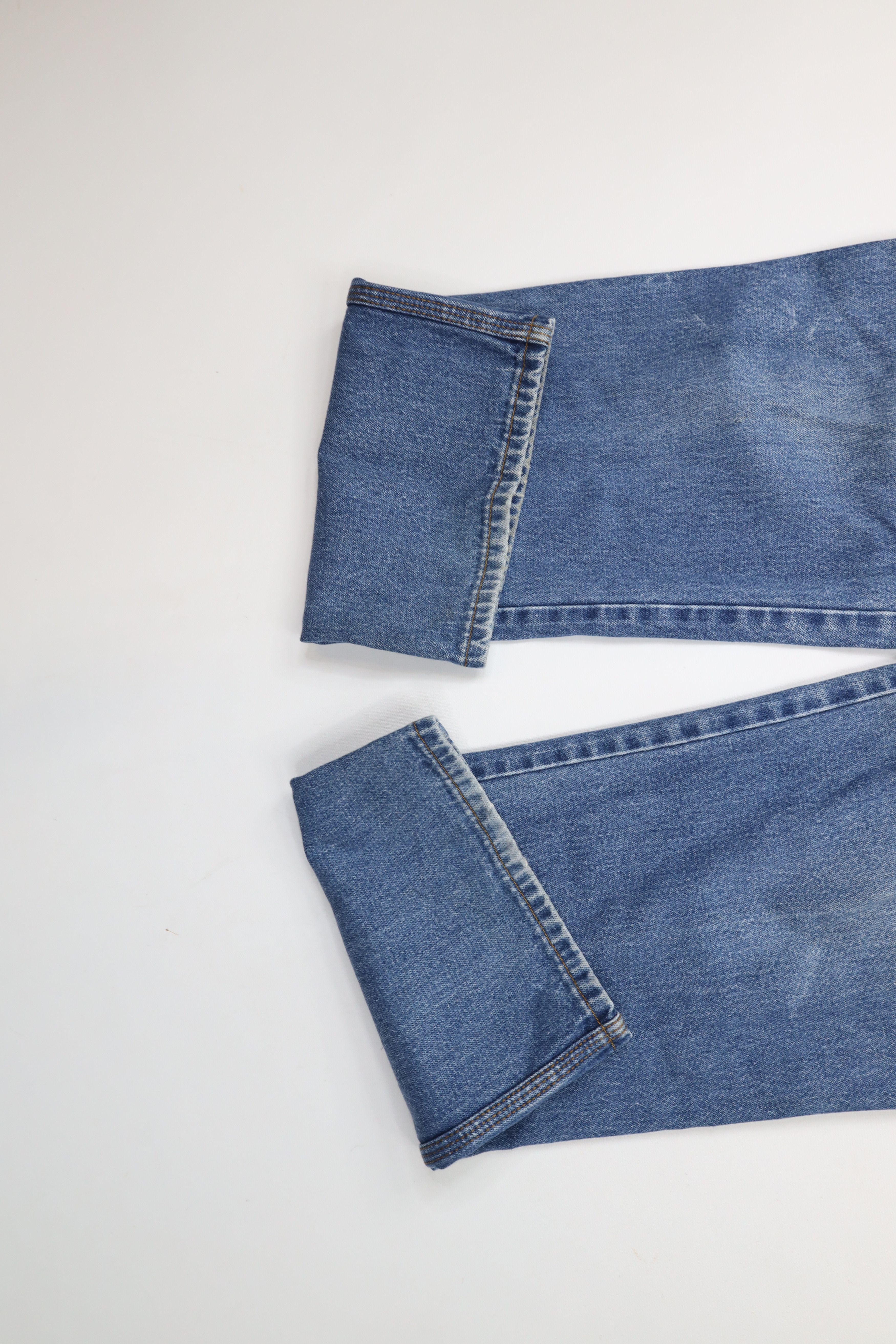 Gap × Vintage Vintage 70s 80s Gap Flared Wide Leg Denim Jeans Blue Cotton Size US 34 / EU 50 - 2 Thumbnail