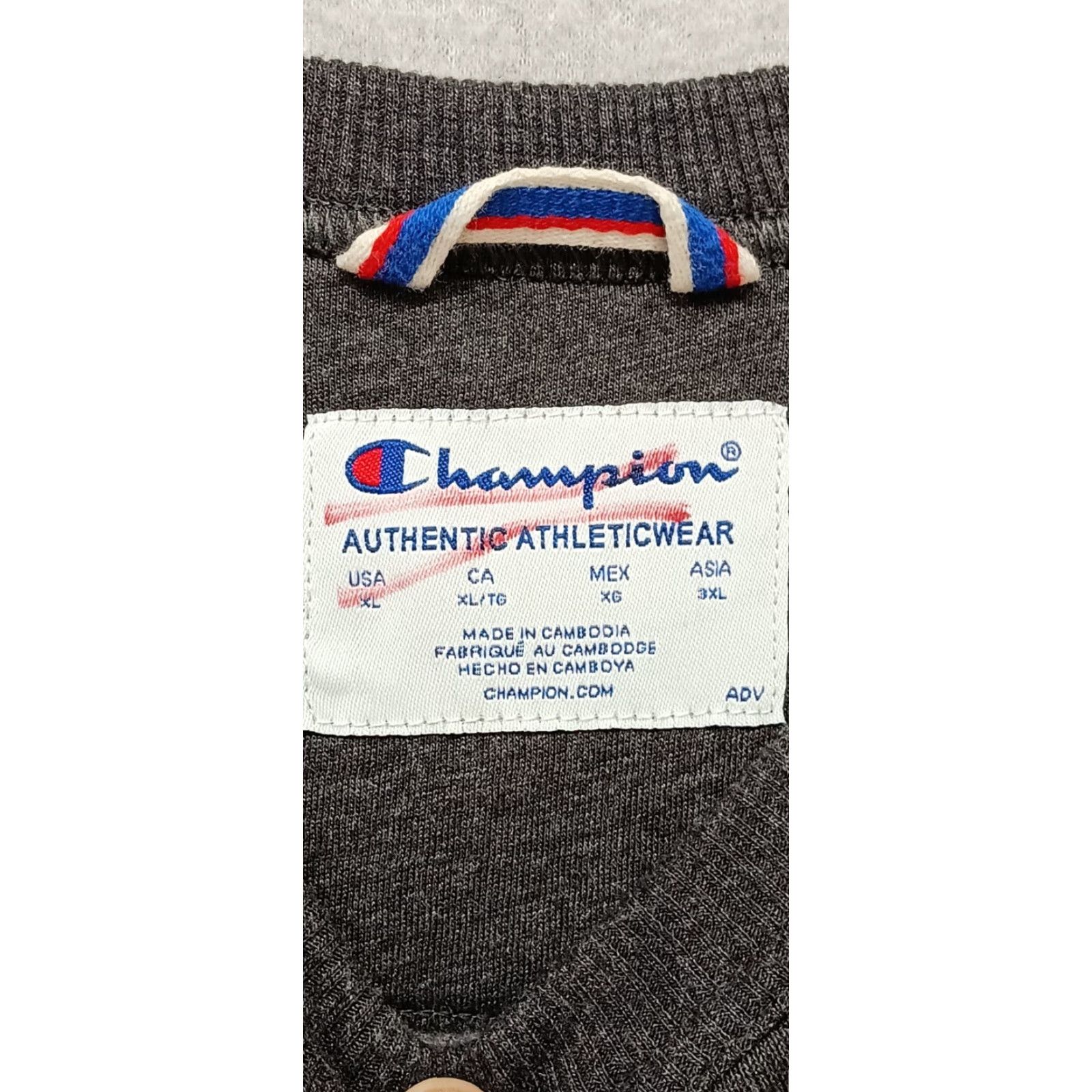 Champion Champion Sweatshirt Mens Size XL Black Fleece Pullover Crewneck Size US XL / EU 56 / 4 - 5 Thumbnail