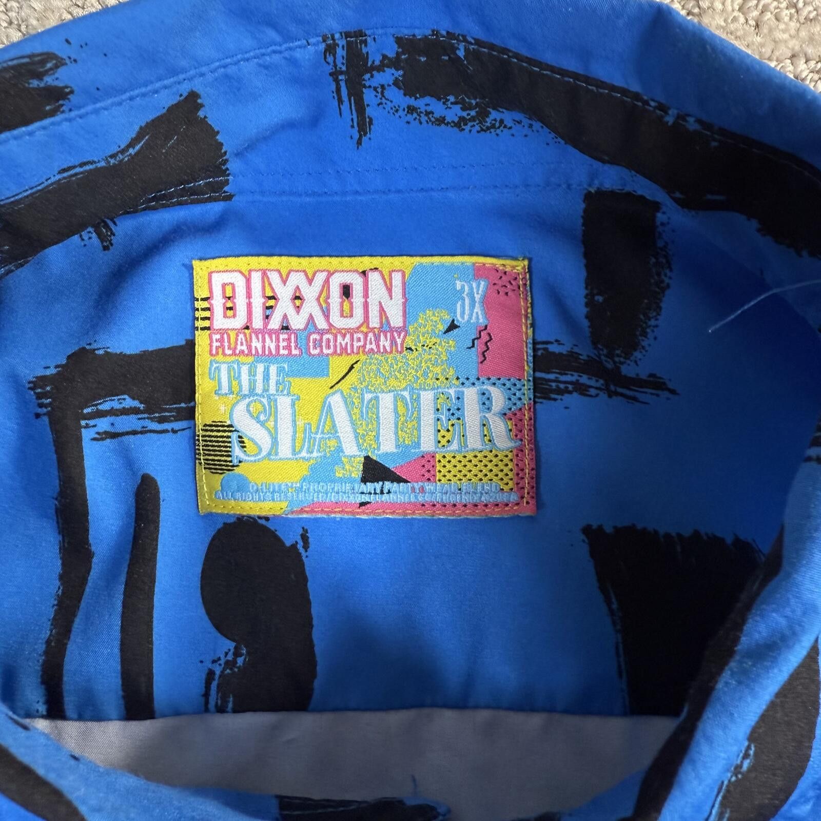 Dixxon Dixxon The Slater Button Up Shirt 3XL Size US XXL / EU 58 / 5 - 3 Thumbnail