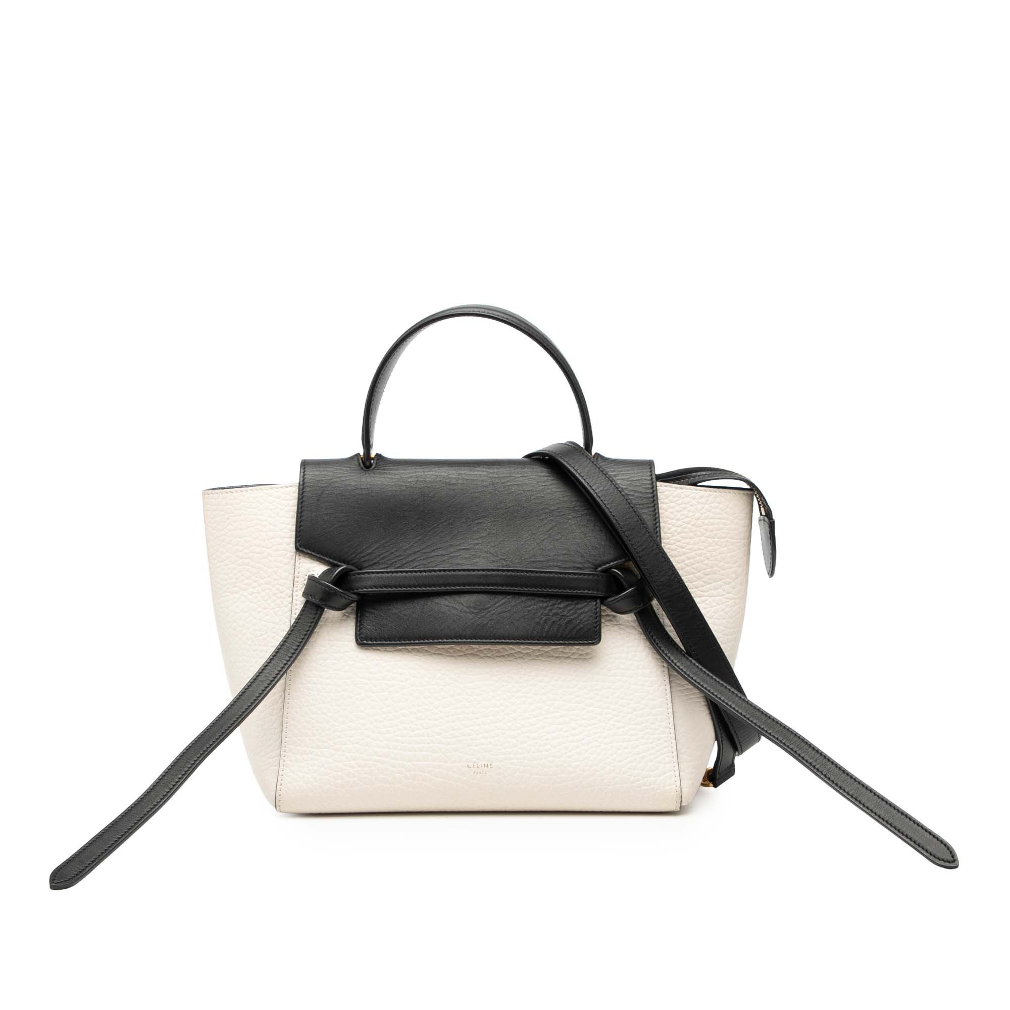 Celine Celine Micro Bicolor Leather Belt Satchel Size ONE SIZE - 1 Thumbnail