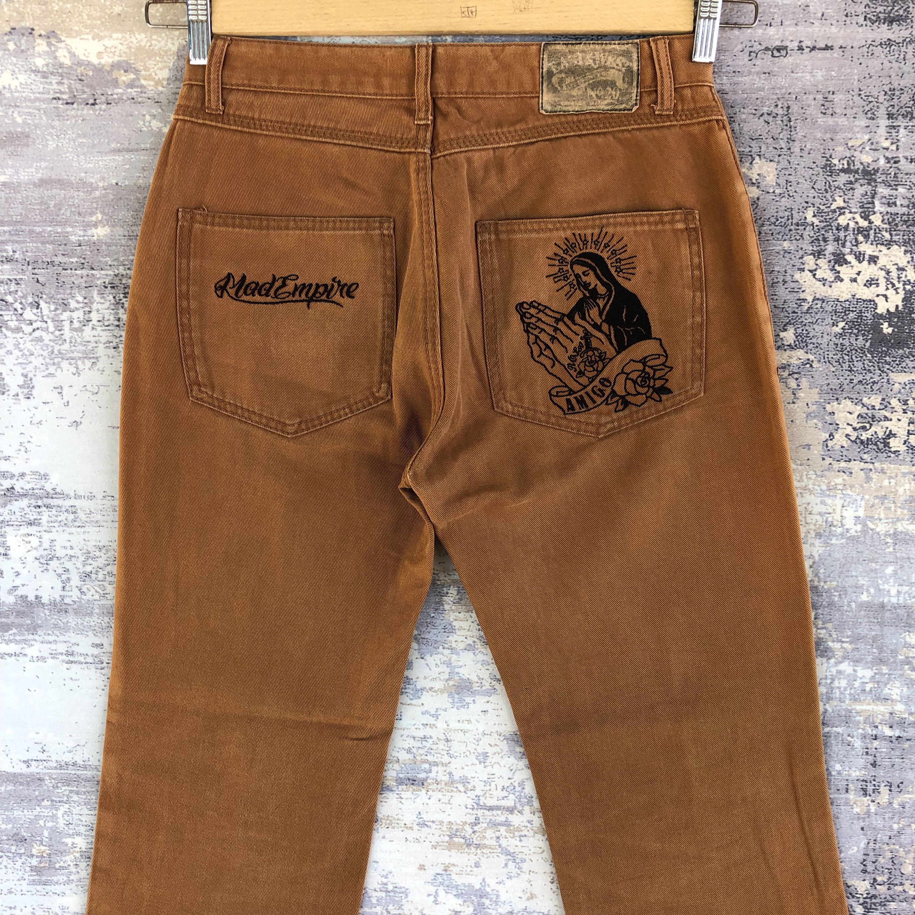 Japanese Brand Hideous Japanese Jeans Yesus Jesus Denim Pants Size 28" / US 6 / IT 42 - 3 Thumbnail