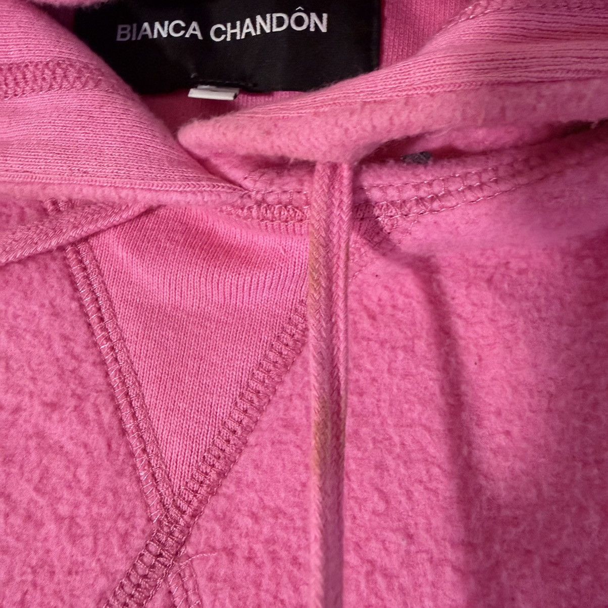 BIANCA CHANDON Bianca Chandon Reverse Fleece Hoodie Pink Size US S / EU 44-46 / 1 - 5 Thumbnail