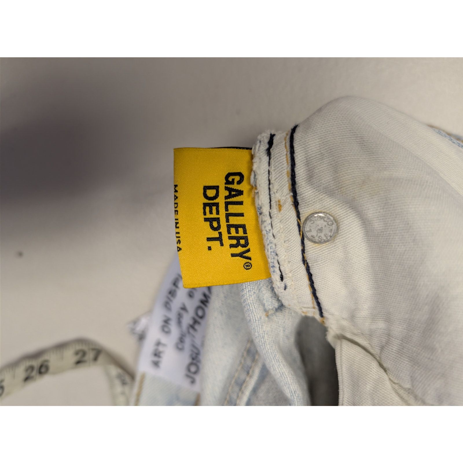 Gallery Dept. o1rshd1 Size: 30 x 34 / LA Flare Vintage Jeans Washed Blue Size US 30 / EU 46 - 18 Thumbnail