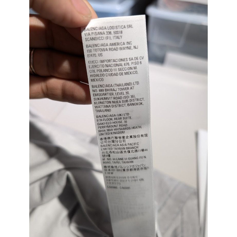 Balenciaga o1rshd1 Short Sleeve T-Shirt in Gray Size US S / EU 44-46 / 1 - 22 Thumbnail