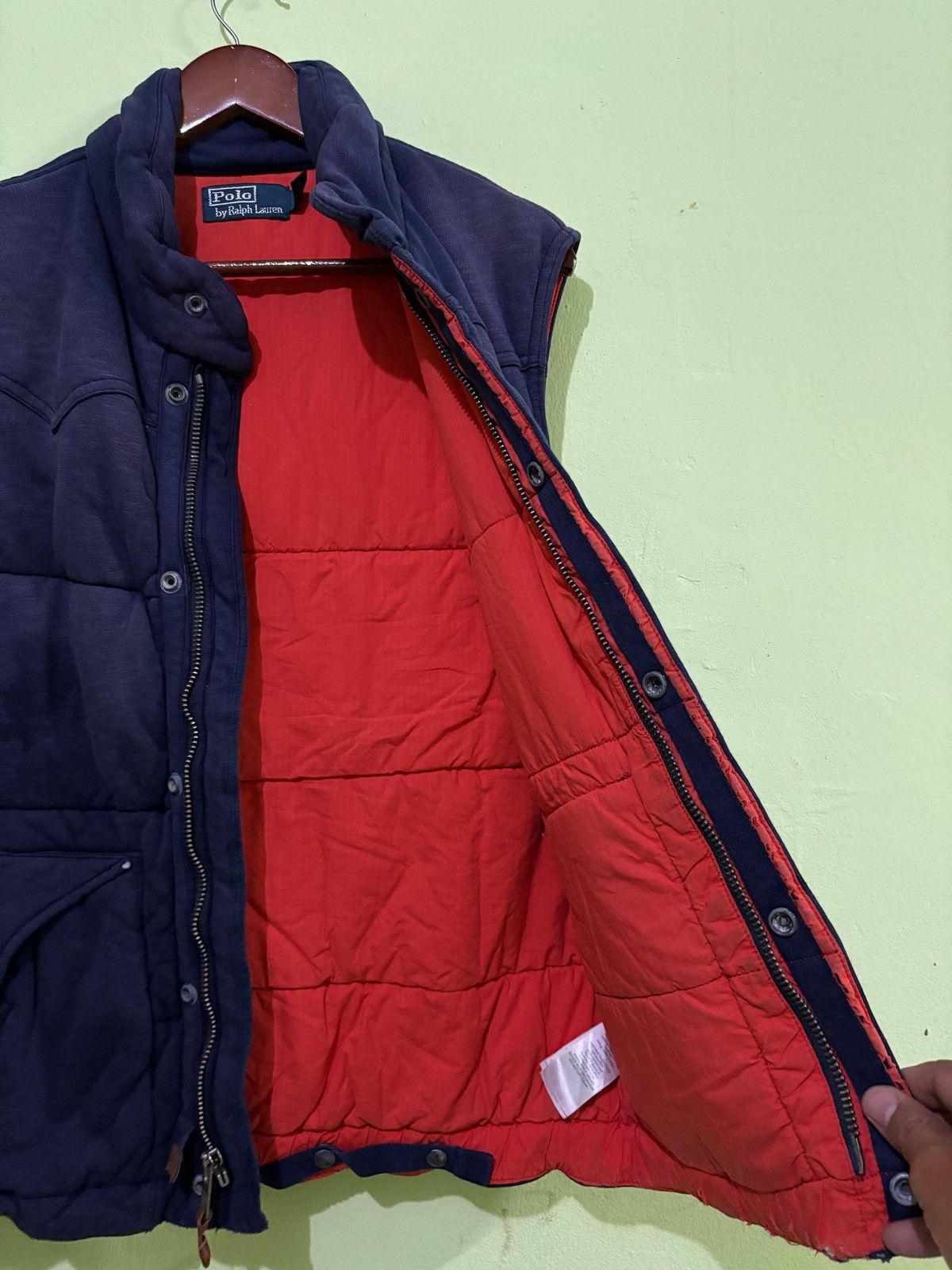 Polo Ralph Lauren × Vintage Polo Ralph Lauren Padded Vest Small Pony Design Size US S / EU 44-46 / 1 - 5 Thumbnail