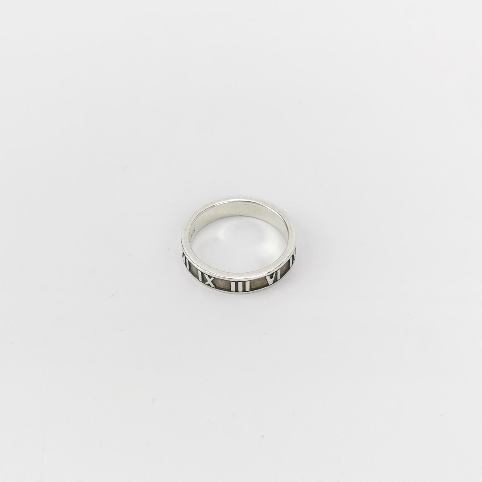 Tiffany & Co. Tiffany & Co. Atlas S925 Roman Numeral Ring Size 14 -z2505 Size ONE SIZE - 3 Thumbnail