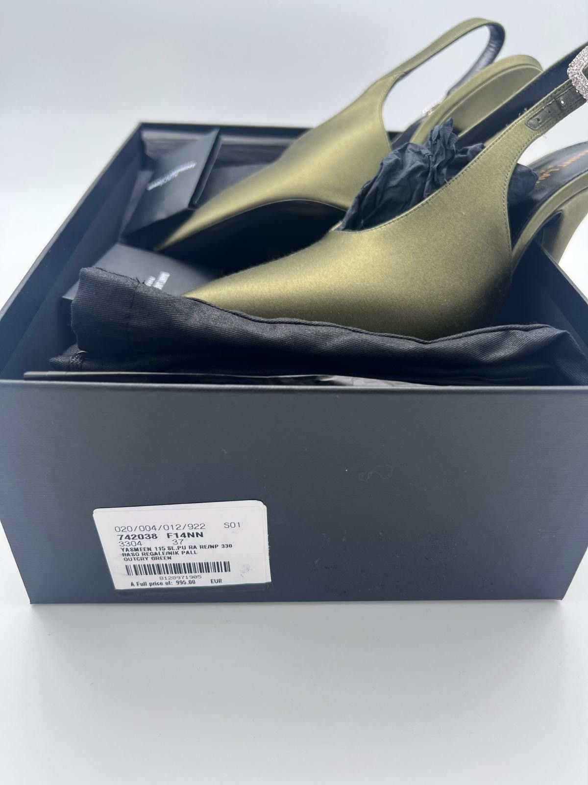 Saint Laurent Paris New Saint Laurent Yasmeen Pump Sandals IT 37/ US 7 Size US 7 / IT 37 - 14 Thumbnail