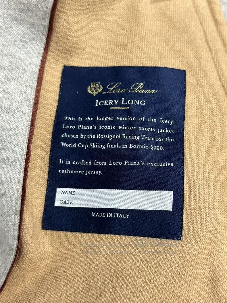 Loro Piana Loro Piana Classic Gray Hooded Cashmere Jacket Size XS / US 0-2 / IT 36-38 - 5 Thumbnail