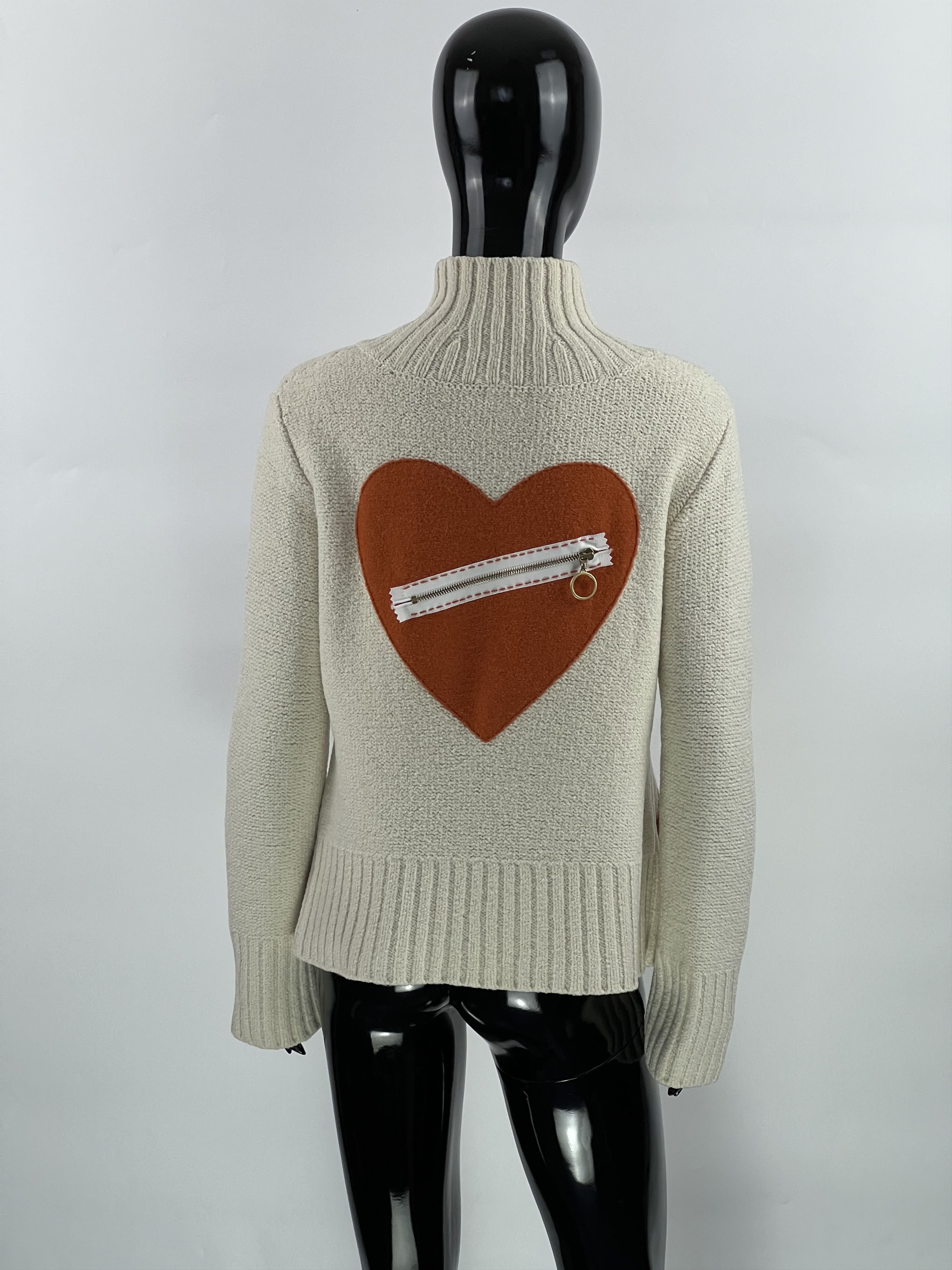 Escada Sport Escada Sport + Rare Vintage 100% Wool Full Zip Sweater Size L / US 10 / IT 46 - 1 Thumbnail