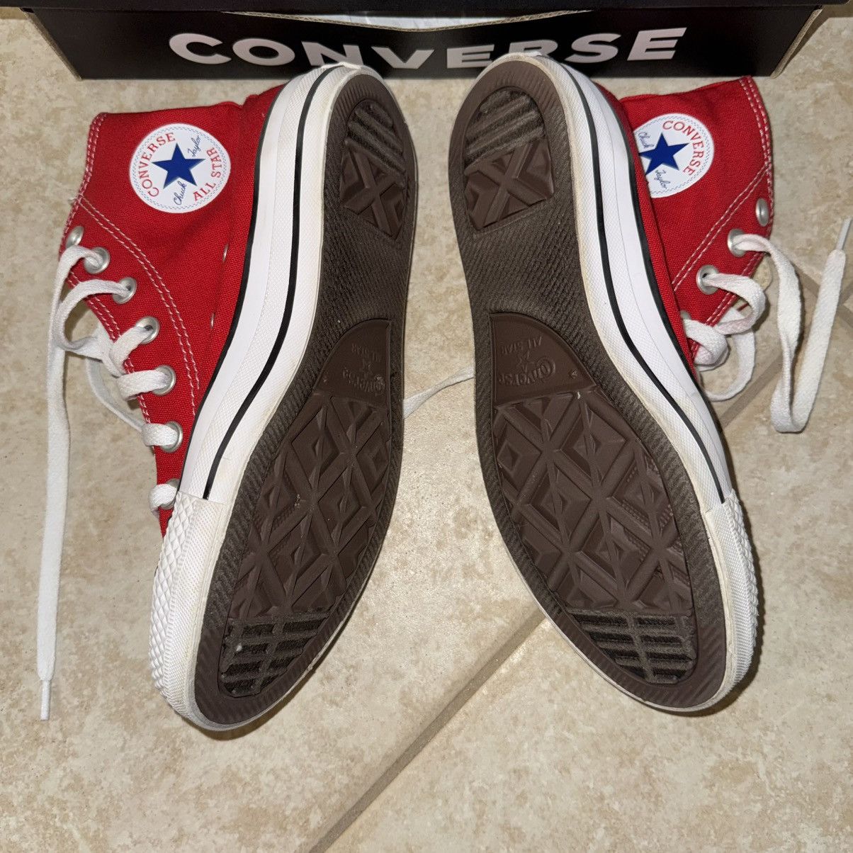 Converse Converse All Star Hi Red Size 5.5 Size US 5.5 / IT 35.5 - 4 Thumbnail