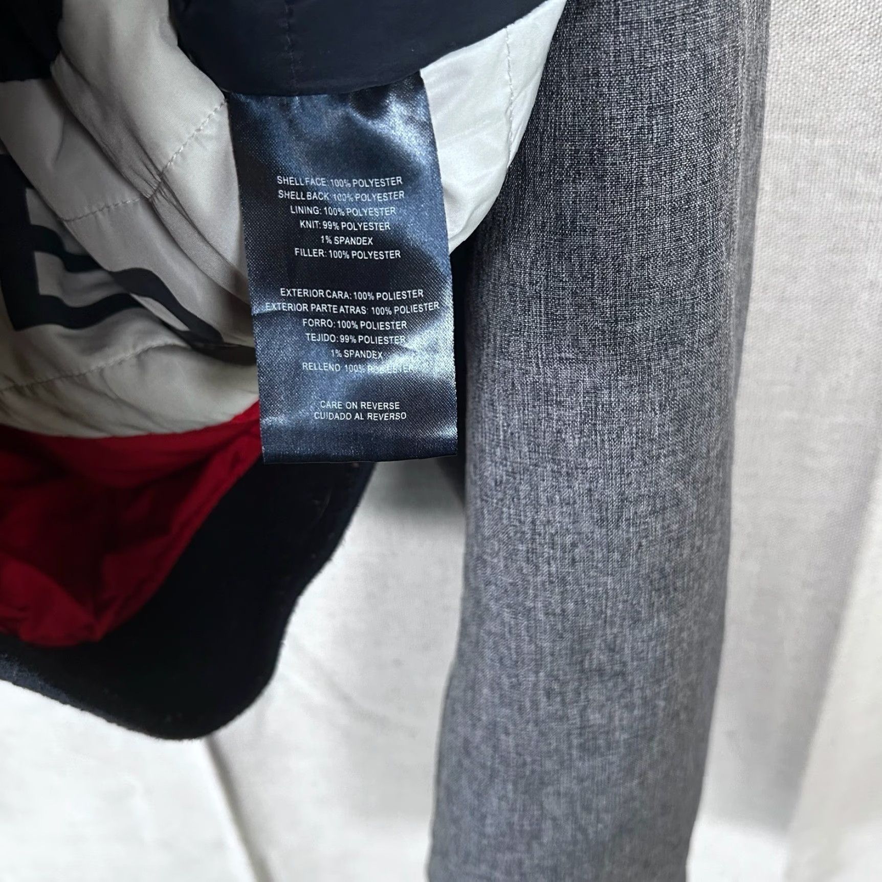 Tommy Hilfiger Tommy Hilfiger Mens Gray Hooded Softshell Jacket Full Zip Bomber Medium N RN54163 Size US M / EU 48-50 / 2 - 3 Thumbnail