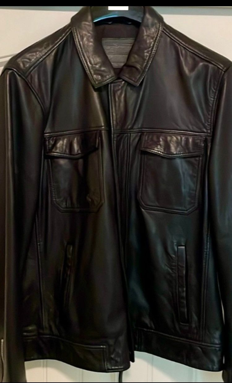 Allsaints AllSaints leather jacket Size US XL / EU 56 / 4 - 7 Thumbnail