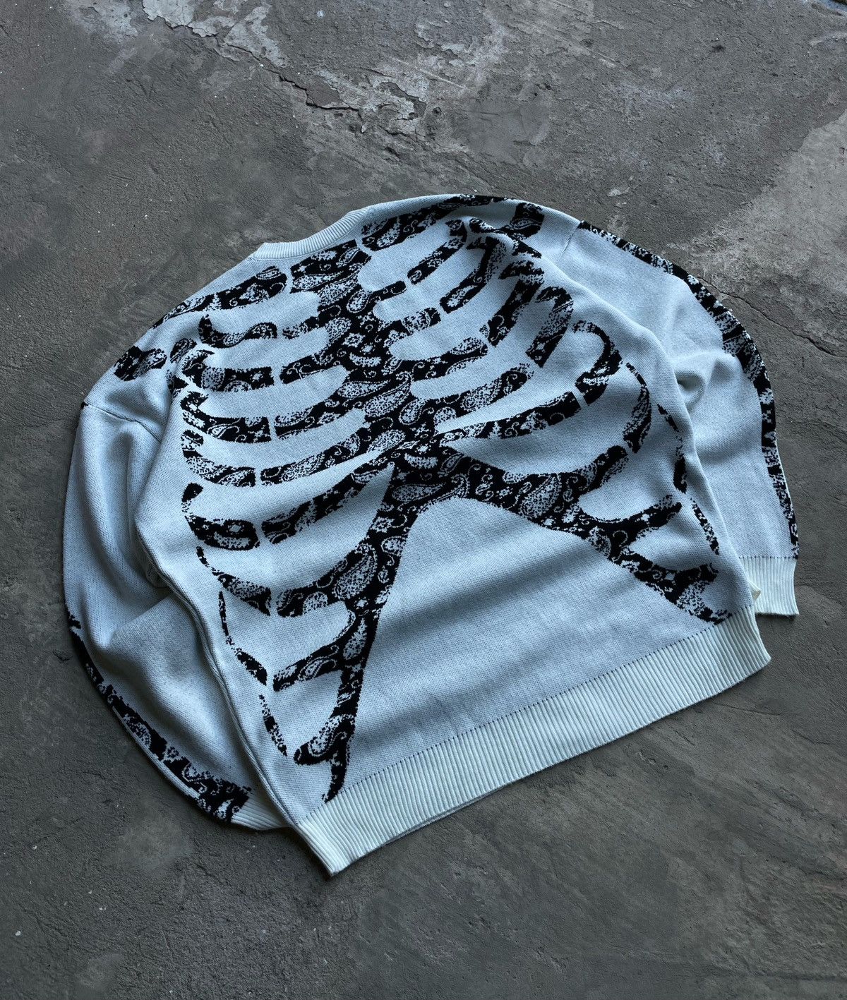 Japanese Brand Vintage Beautiful Oversized Skeleton Sweater Kapital Style Size US XL / EU 56 / 4 - 7 Thumbnail
