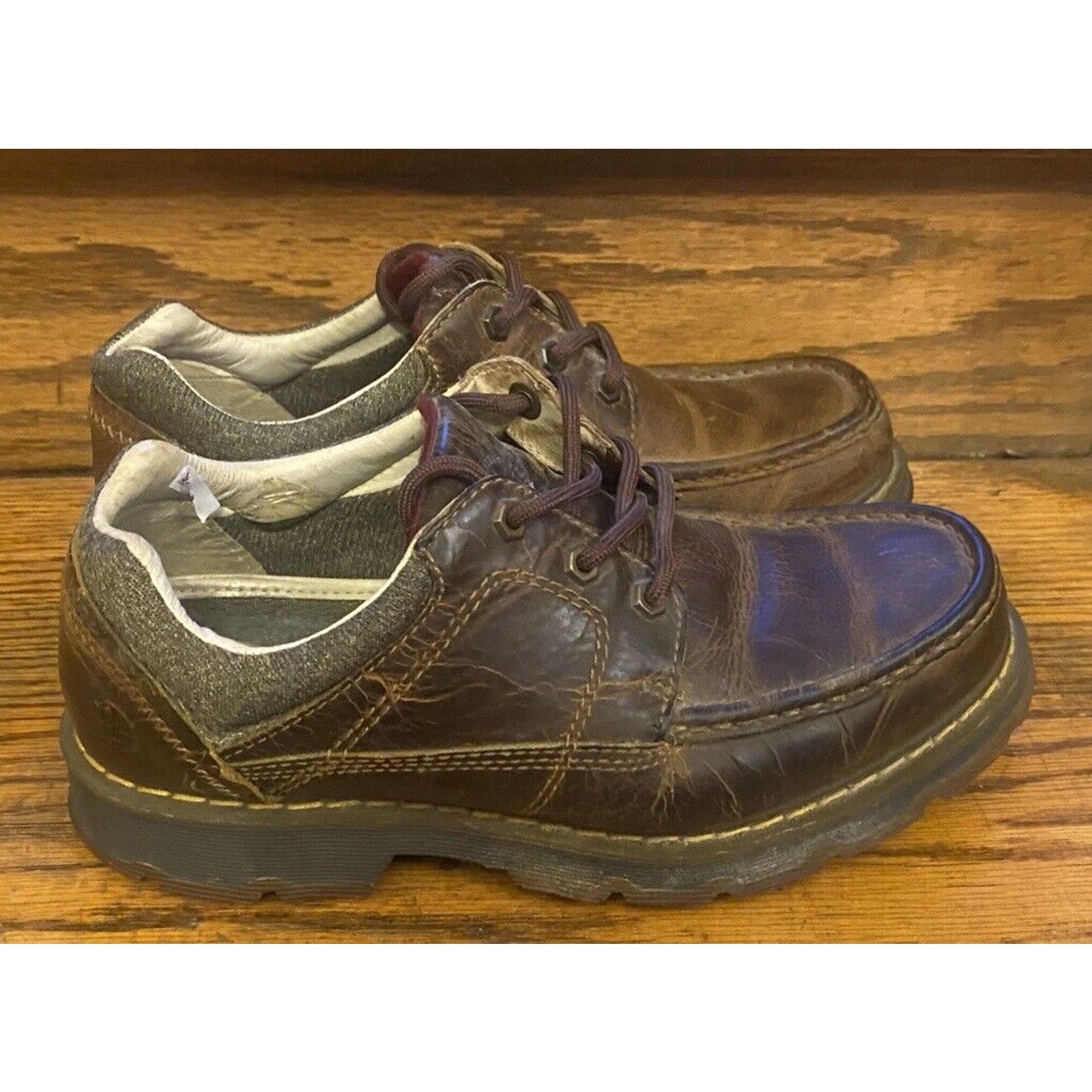 Dr. Martens Dr Martens Leather Lace Up Shoes Men's Sz 8 12049 AW004 L 9 Size US 8 / EU 41 - 3 Thumbnail