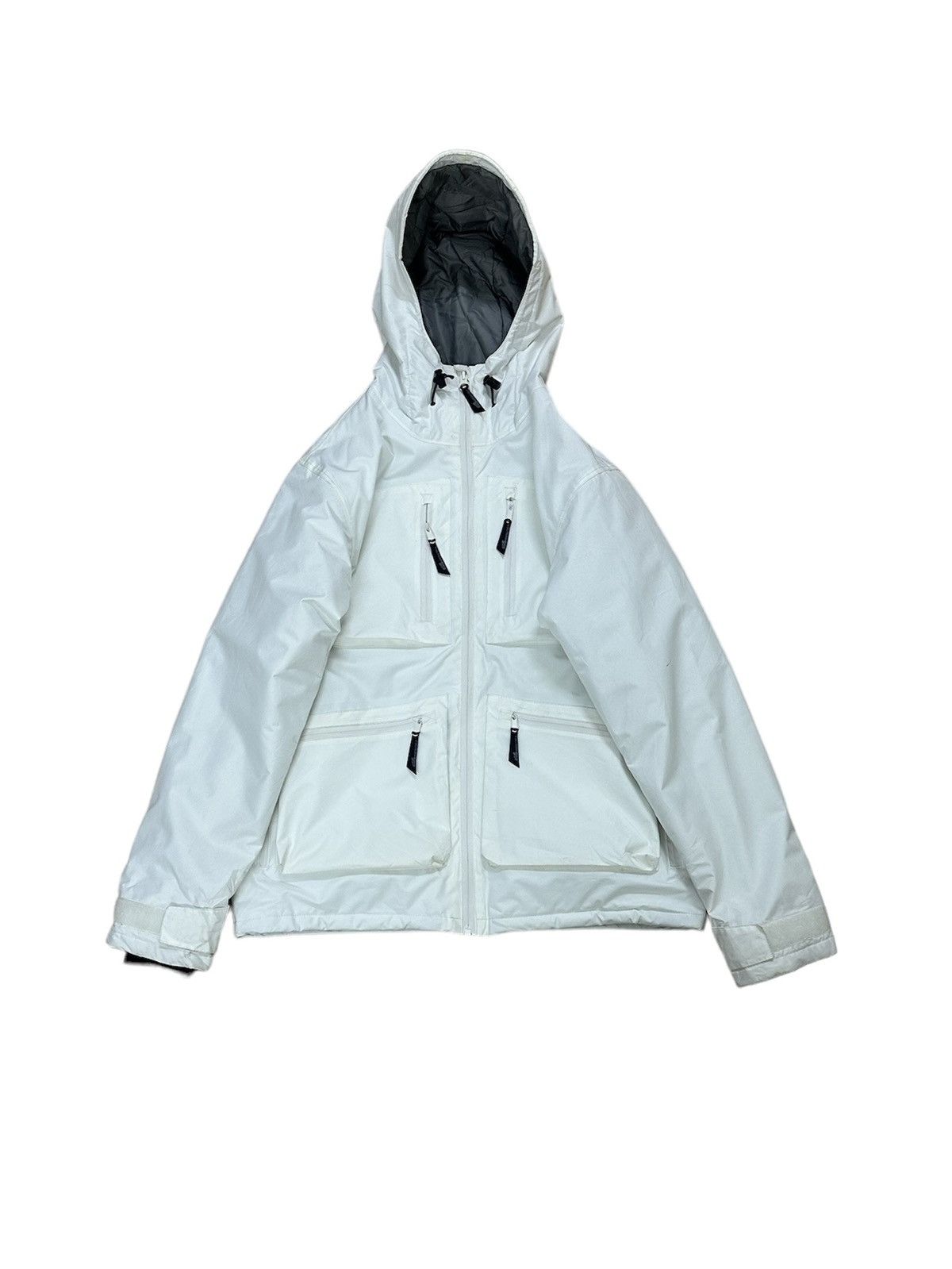 Beauty Beast × Japanese Brand × Seditionaries Aegis Invisible Shield Gorpcore Waterproof White Puff Jacket Size US M / EU 48-50 / 2 - 1 Thumbnail
