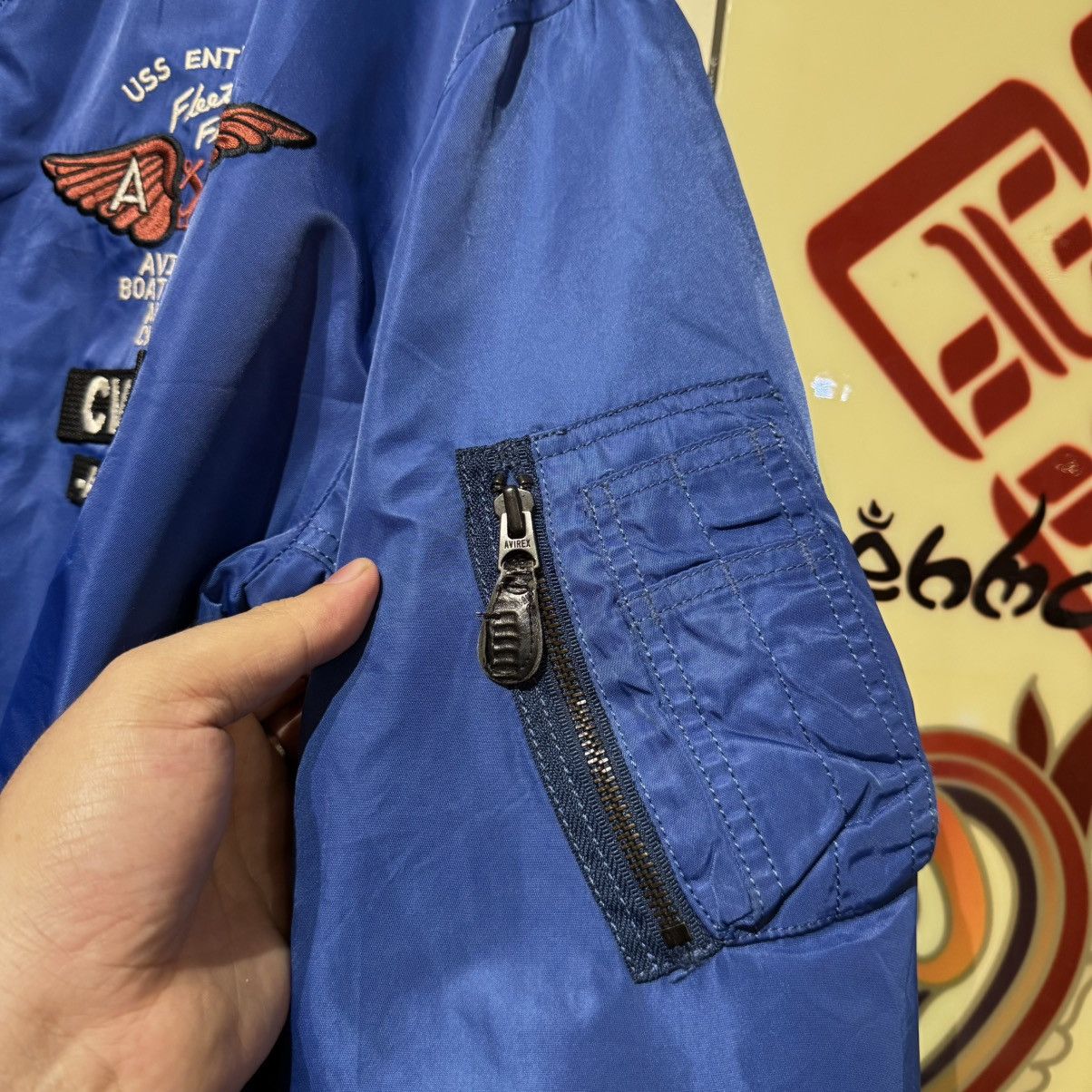 Avirex Rare Avirex Japan MA-1 Flight Jacket | U.S. Naval Aviation Size US XL / EU 56 / 4 - 8 Thumbnail