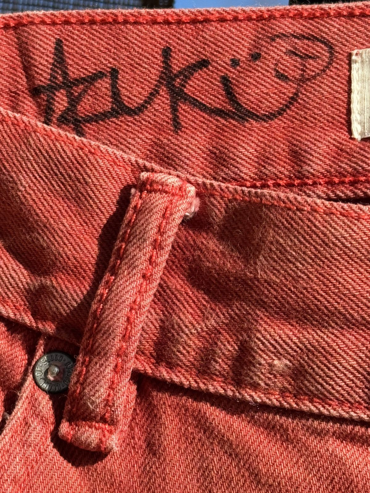 L.O.G.G. LoGG x H&M Custom 1/1 Slim Fit Jeans Size US 33 - 4 Thumbnail