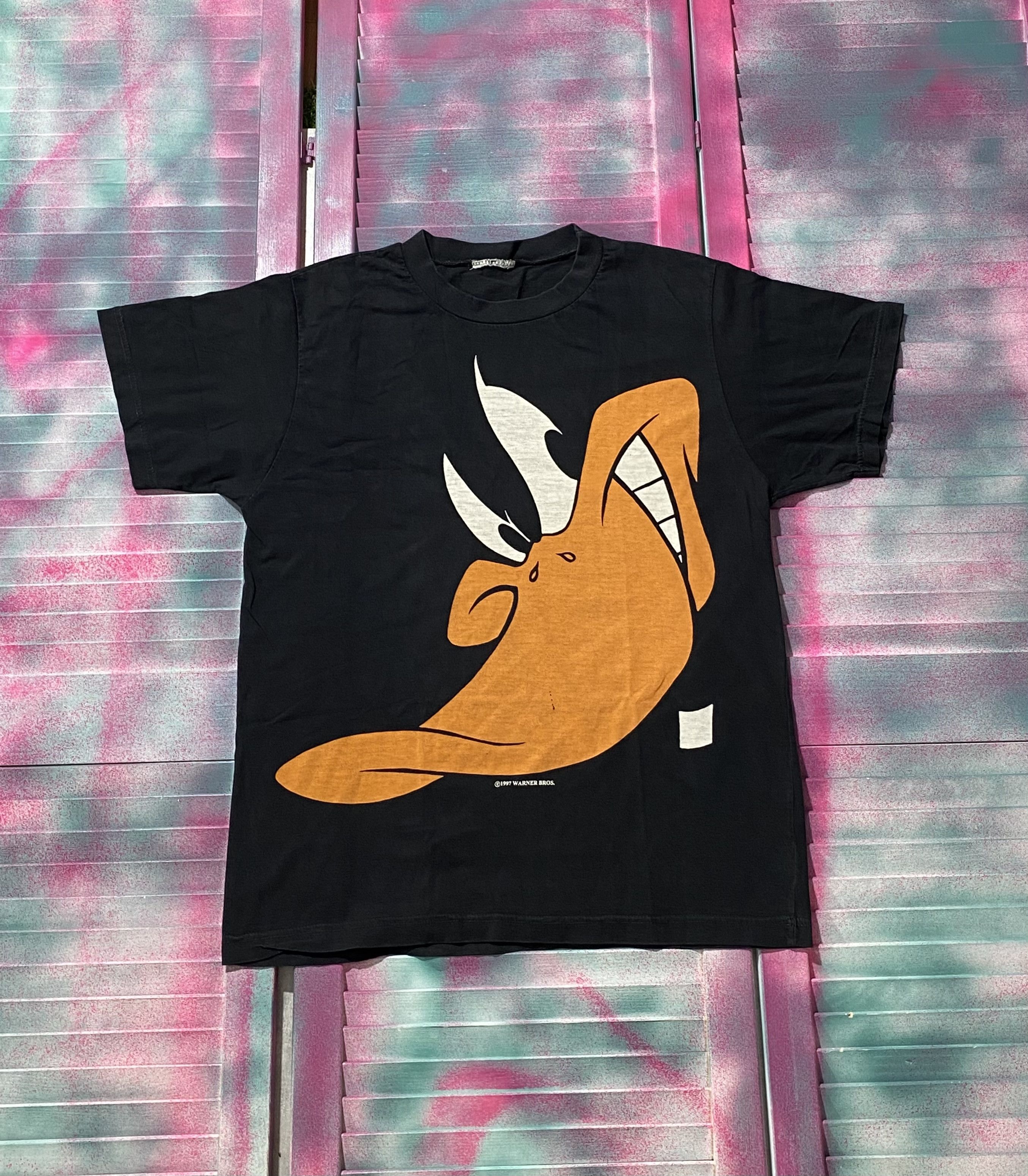 Cartoon Network × Vintage Vintage Y2K Looney Tones Duck Logo T-shirt Size US M / EU 48-50 / 2 - 4 Thumbnail