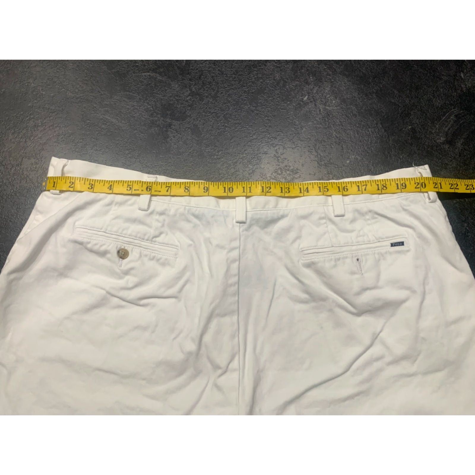 Polo Ralph Lauren Polo Ralph Lauren White Chino Shorts Mens Size 42 Big & Tall Size US XL / EU 56 / 4 - 4 Thumbnail