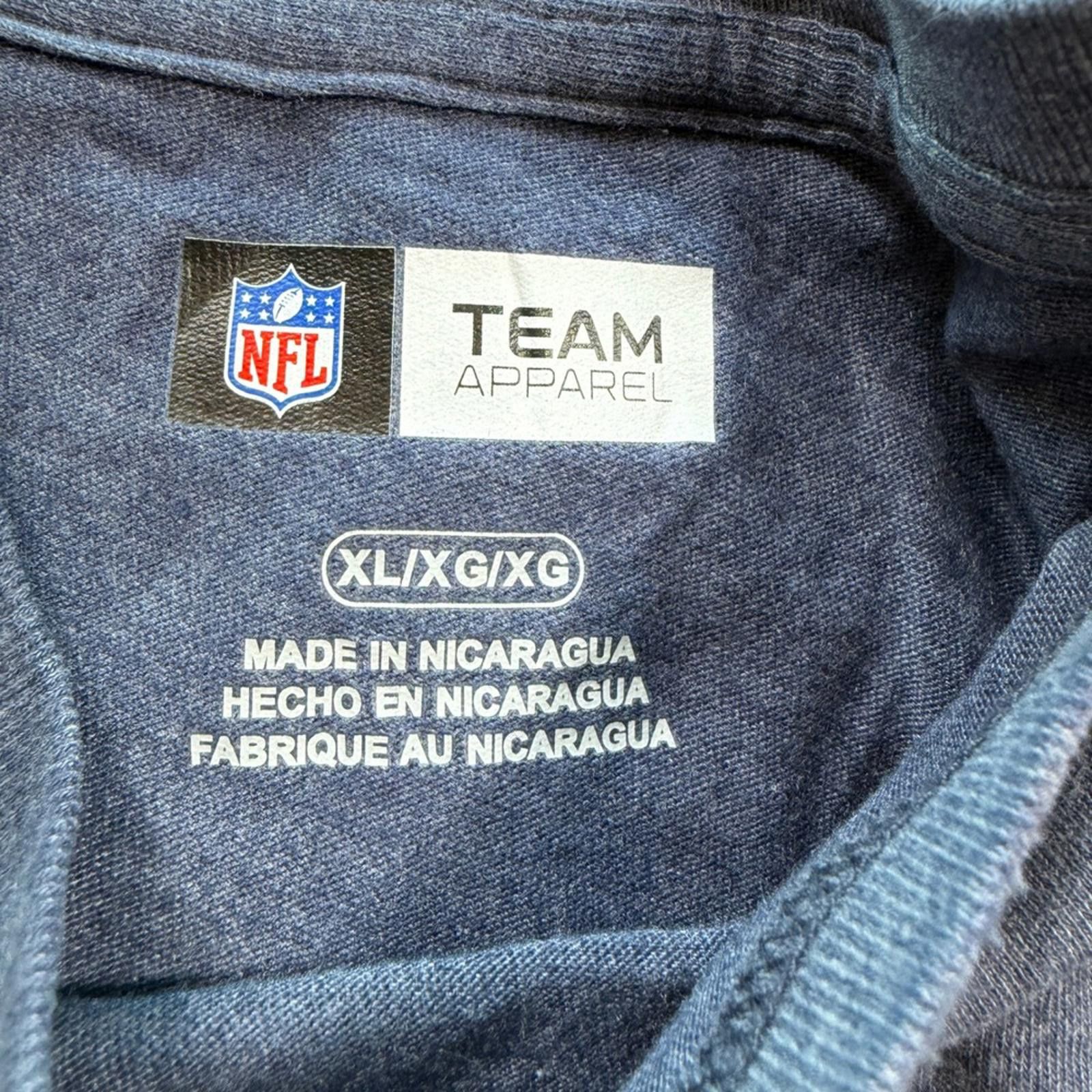 Other NFL Team Apparel New England Patriots T-Shirt Mens XL Size US XL / EU 56 / 4 - 5 Thumbnail