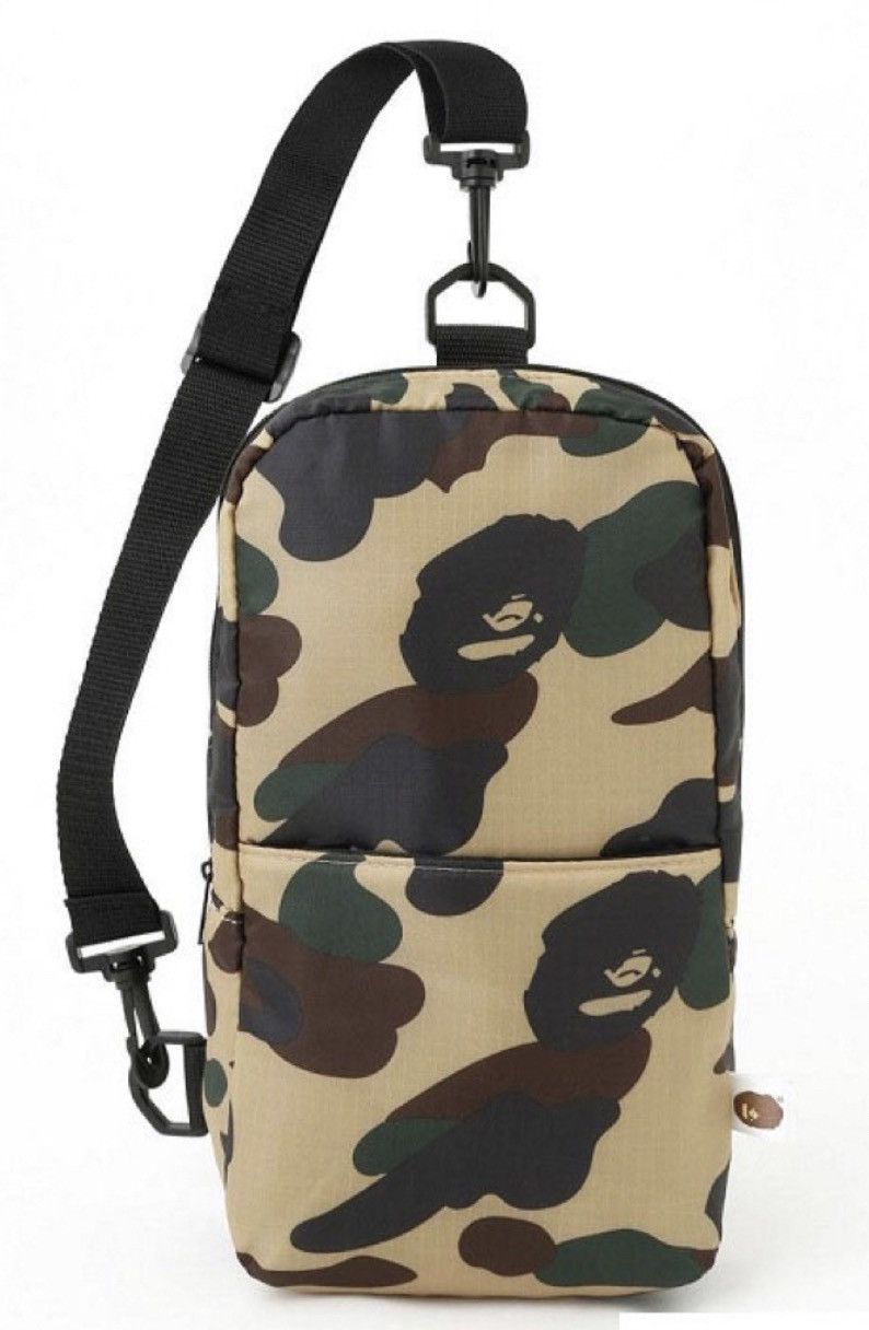 BAPE 1st Camo Shoulder Bag (SS22) Yellow - SS22 - US