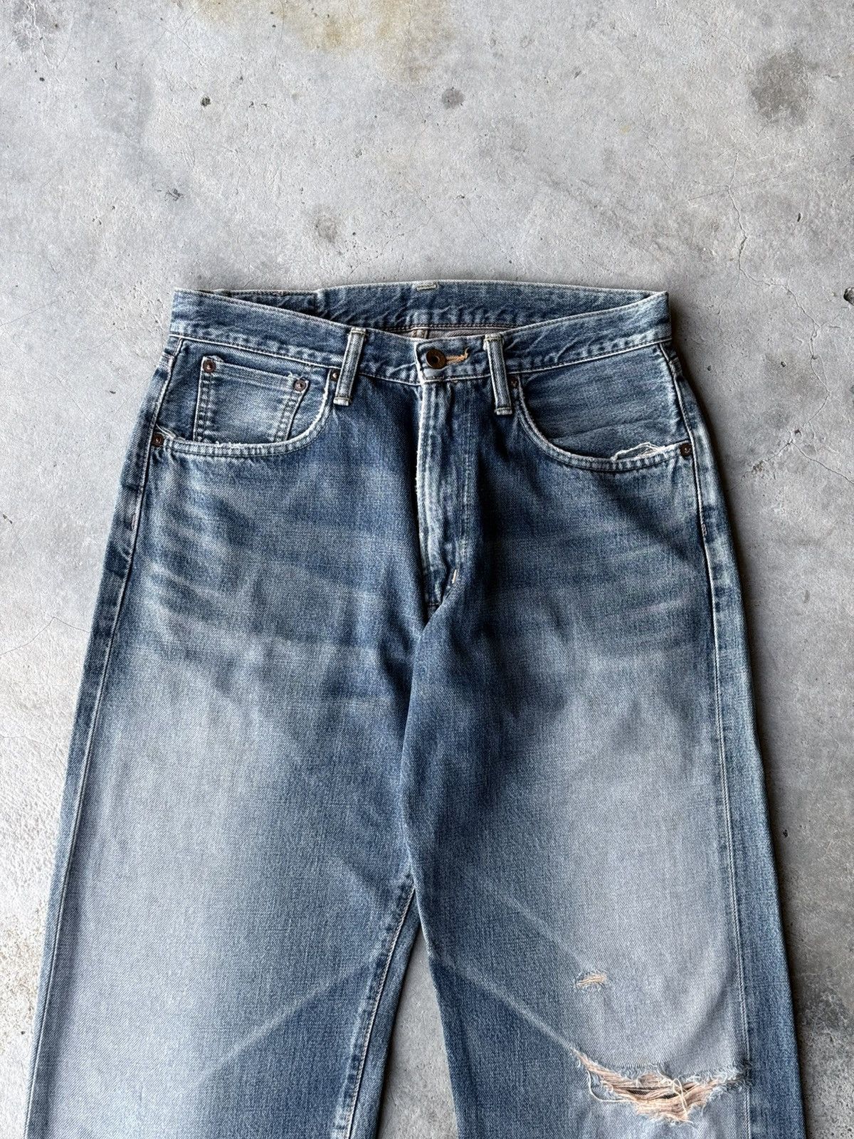 Edwin Edwin Selvedge Denim x Distressed Size US 30 / EU 46 - 2 Thumbnail