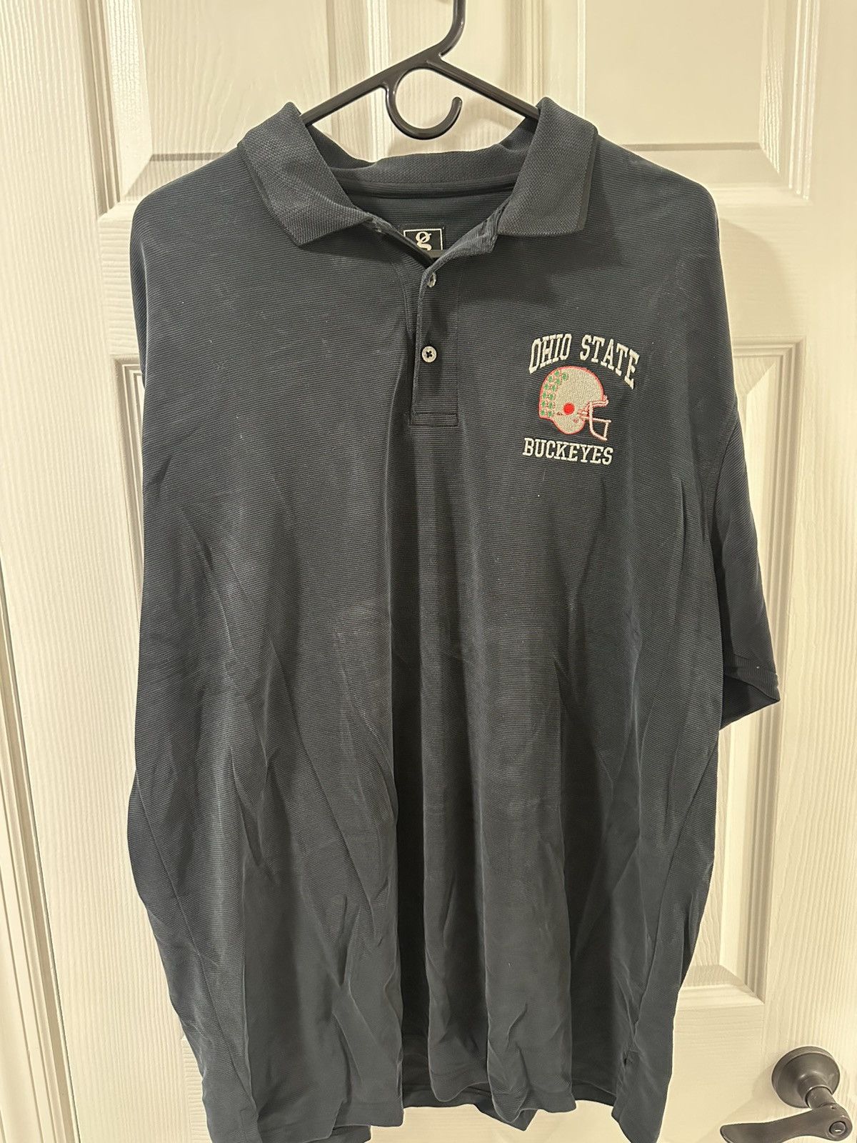 Other Corduroy Ohio State Black Polo Size US XL / EU 56 / 4 - 2 Thumbnail