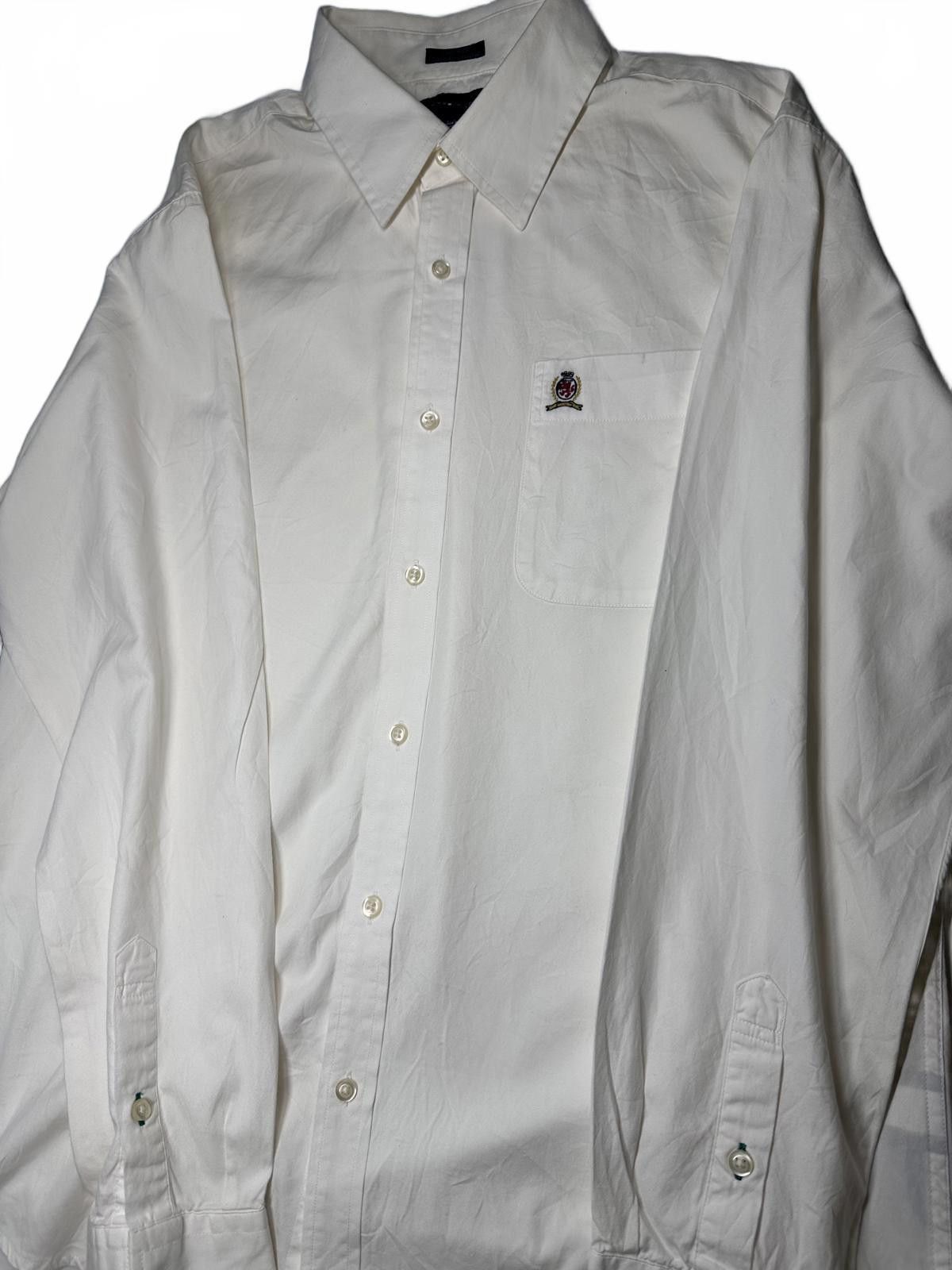 Designer Tommy Hilfiger Long Sleeve Button-Down Shirt Size US L / EU 52-54 / 3 - 4 Thumbnail