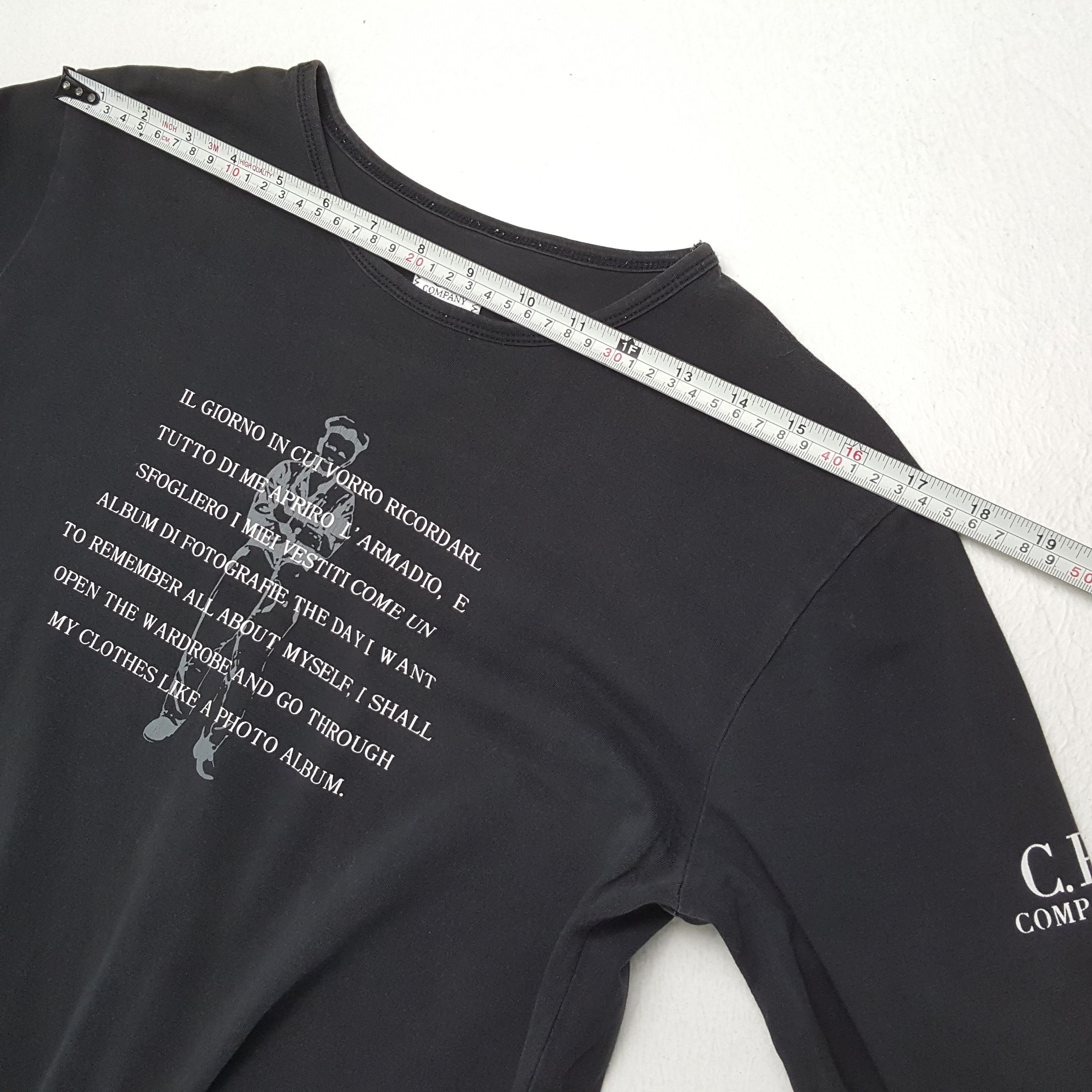 C.P. Company × Vintage C.P COMPANY Tshirt Streetwear Style Size S / US 4 / IT 40 - 4 Thumbnail