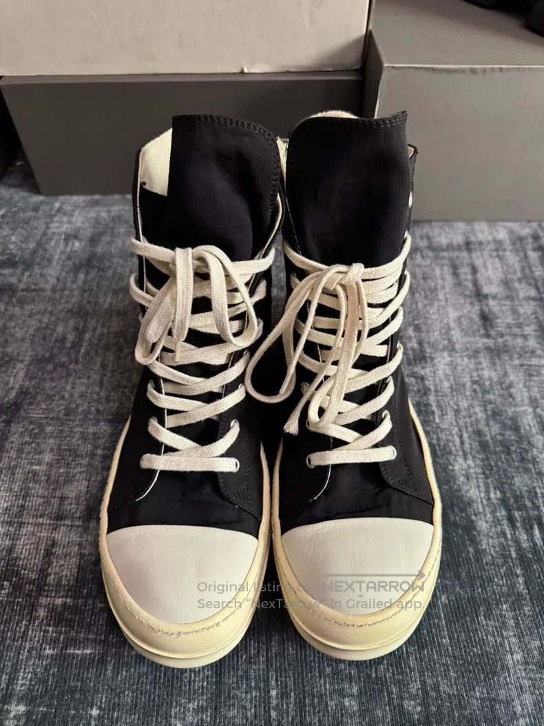 Rick Owens Rick Owens Double-thread silk-faced Converse shoes Size US 8 / EU 41 - 2 Thumbnail