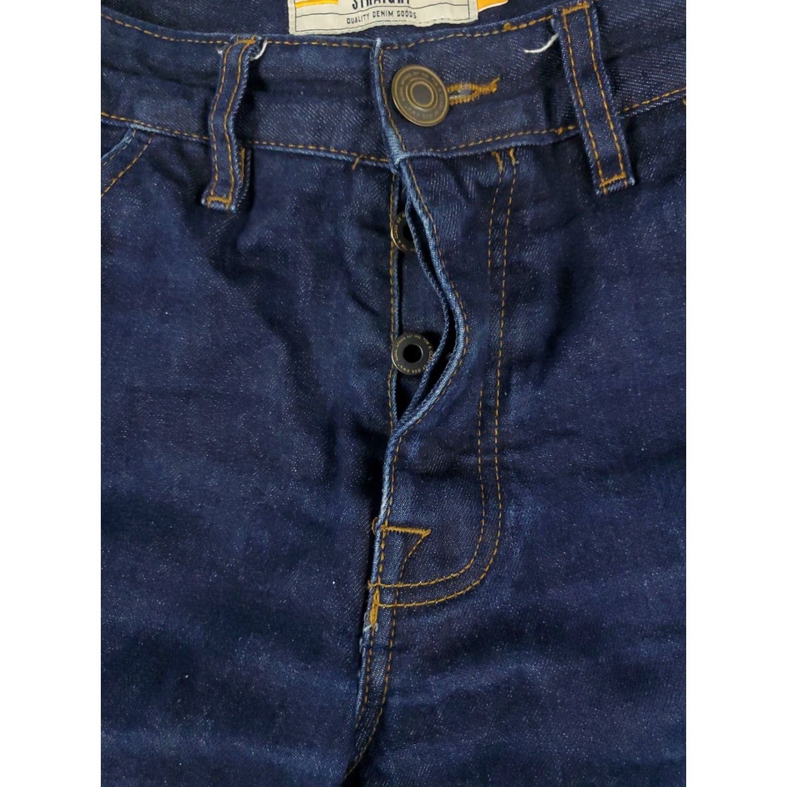 NEXT NEXT Jeans Mens 32x28 Blue Straight Leg 5-Pocket Cotton Pants Size US 32 / EU 48 - 6 Thumbnail