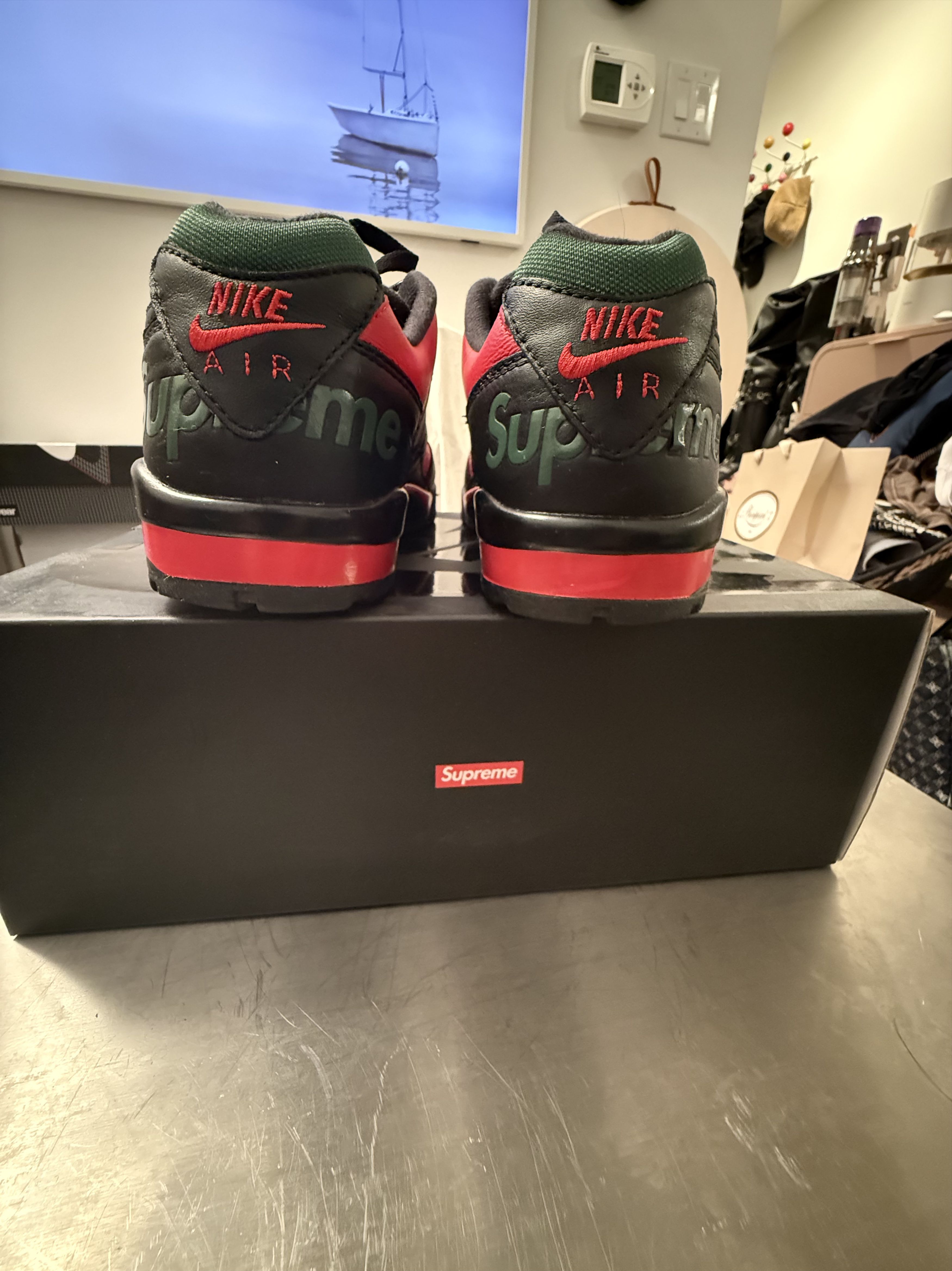 Nike × Supreme Supreme x Nike Air Cross Trainer 3 Low Black Gorge 
