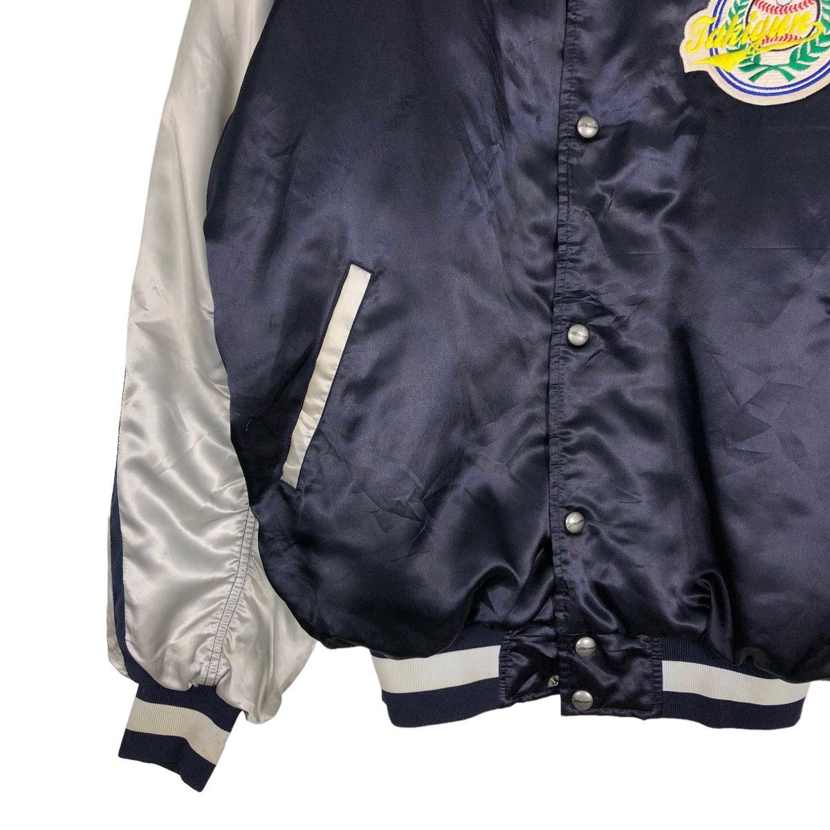 Japanese Brand 🔥Vintge Satin Bomber Jacket Sukajan Design Mizuno Japan Size US L / EU 52-54 / 3 - 4 Thumbnail