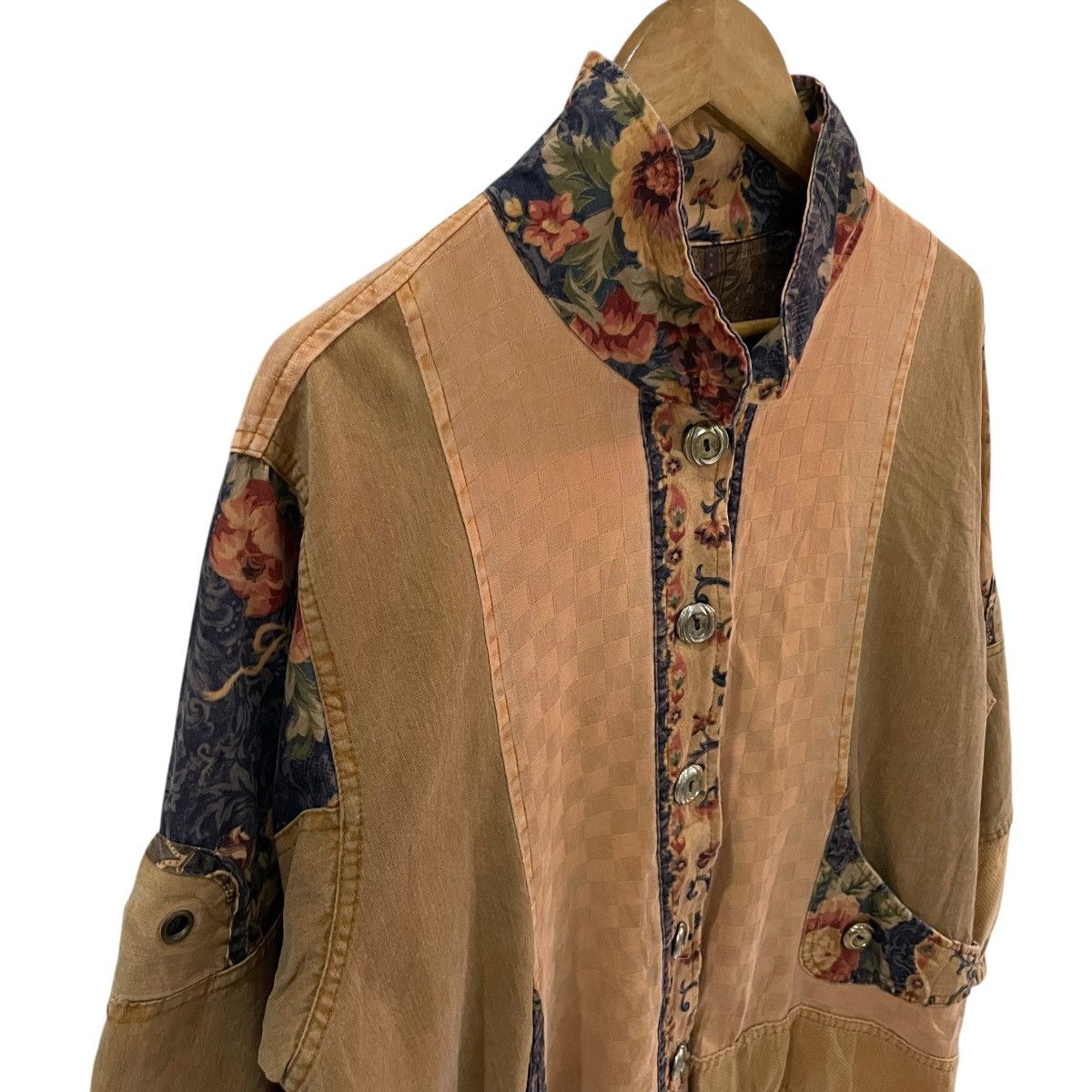 Japanese Brand Vintage Unbranded Japanese Designer Art Jacket Size US L / EU 52-54 / 3 - 7 Thumbnail