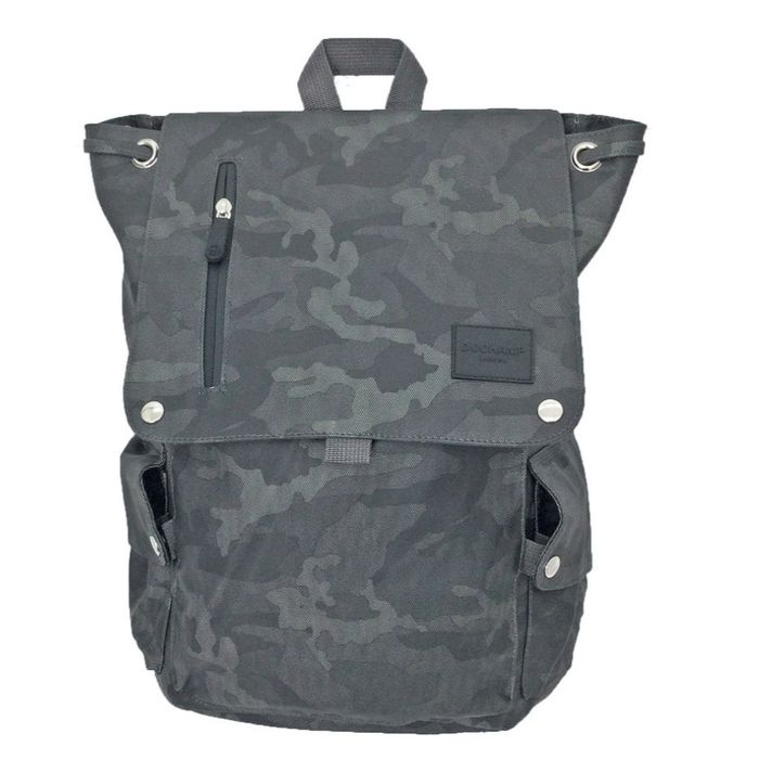 Duchamp Duchamp Camo Flapover Duffel Backpack Military Camping H2O R