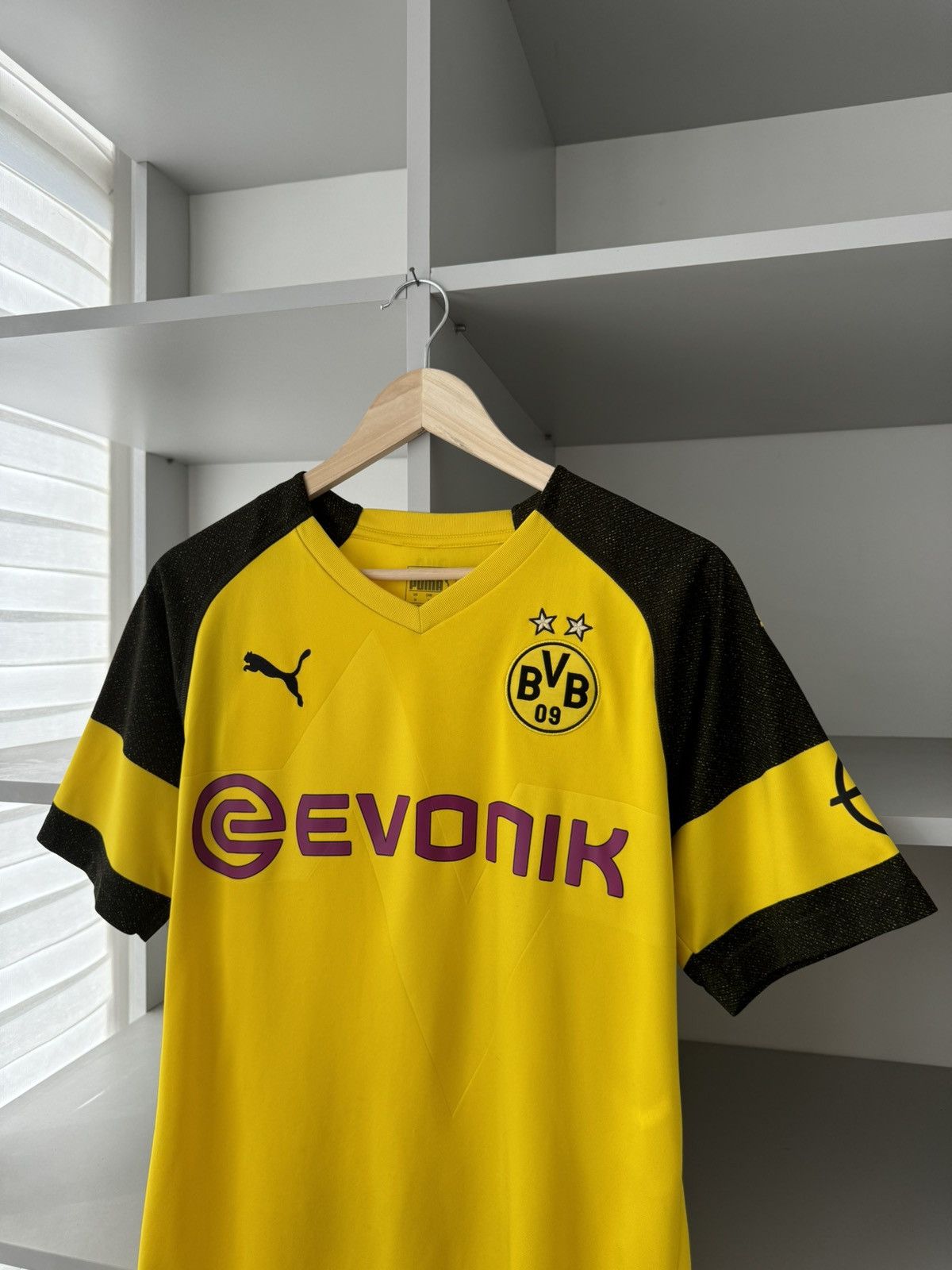 Puma × Vintage Puma Borrusia 2018 Home Jersey Size US M / EU 48-50 / 2 - 3 Thumbnail