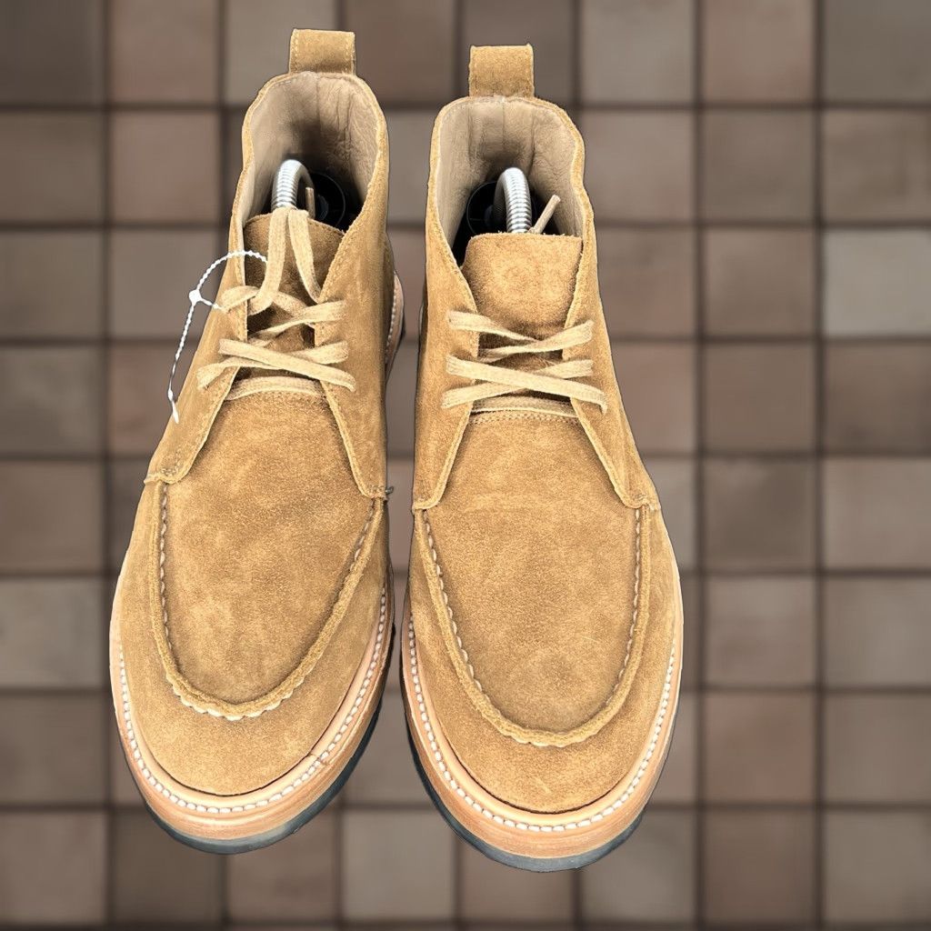 Taylor Stitch VINTAGE Taylor Stitch The Forester Chukka Boot Mens 9.5 Mushroom Brown Suede Beige Optional: New w/o box Size US 10 / EU 43 - 1 Thumbnail