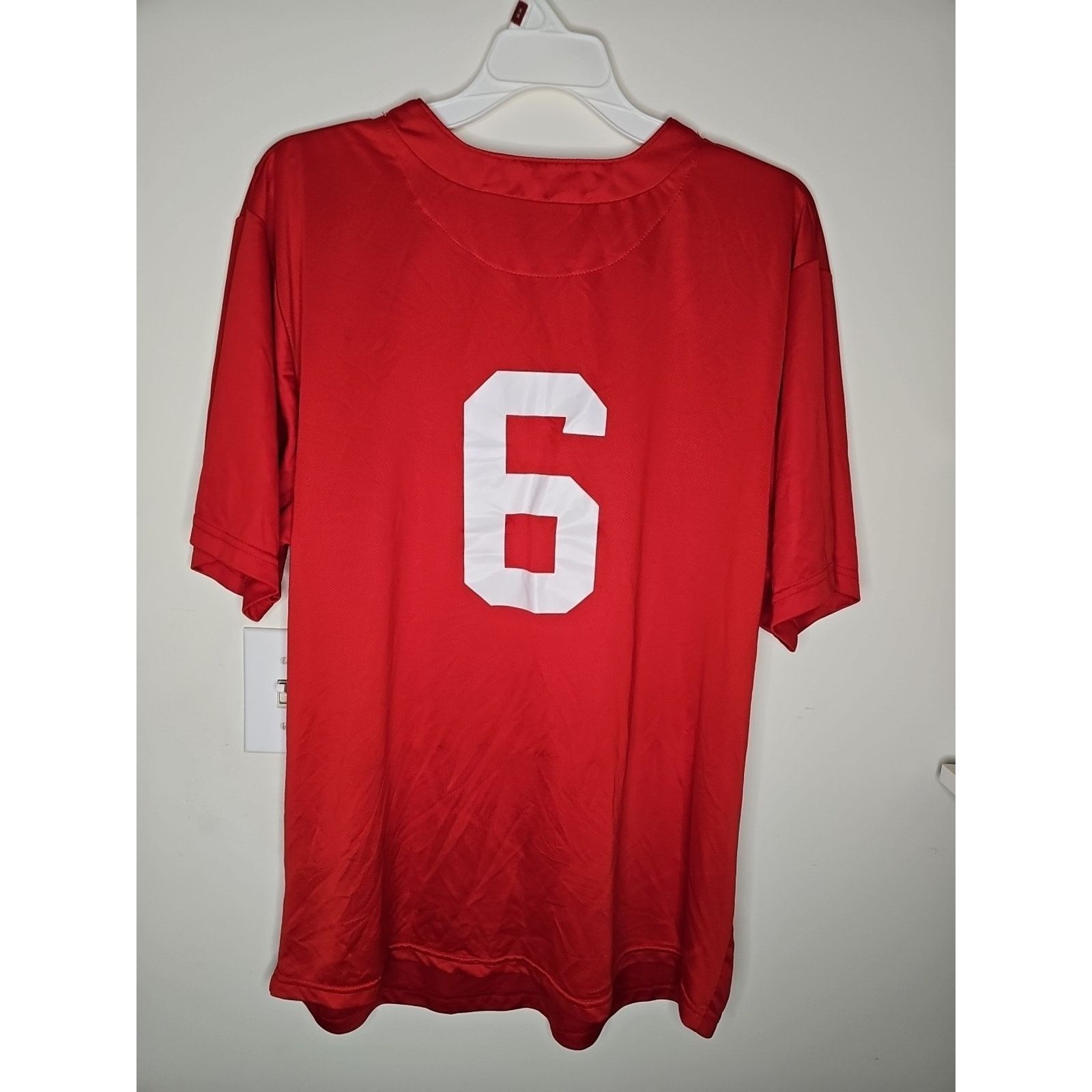 Majestic ST LOUIS CARDINALS Nike Jersey #6 Mens L Red MAJESTIC MLB Size US L / EU 52-54 / 3 - 5 Thumbnail