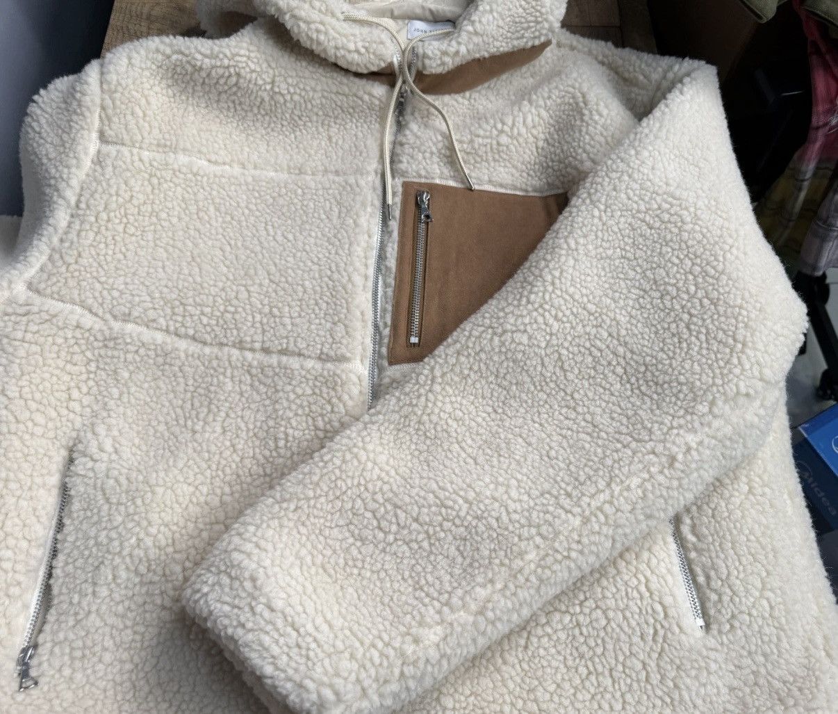John Elliott John Elliott Sherpa Hoodie Size US XL / EU 56 / 4 - 4 Thumbnail
