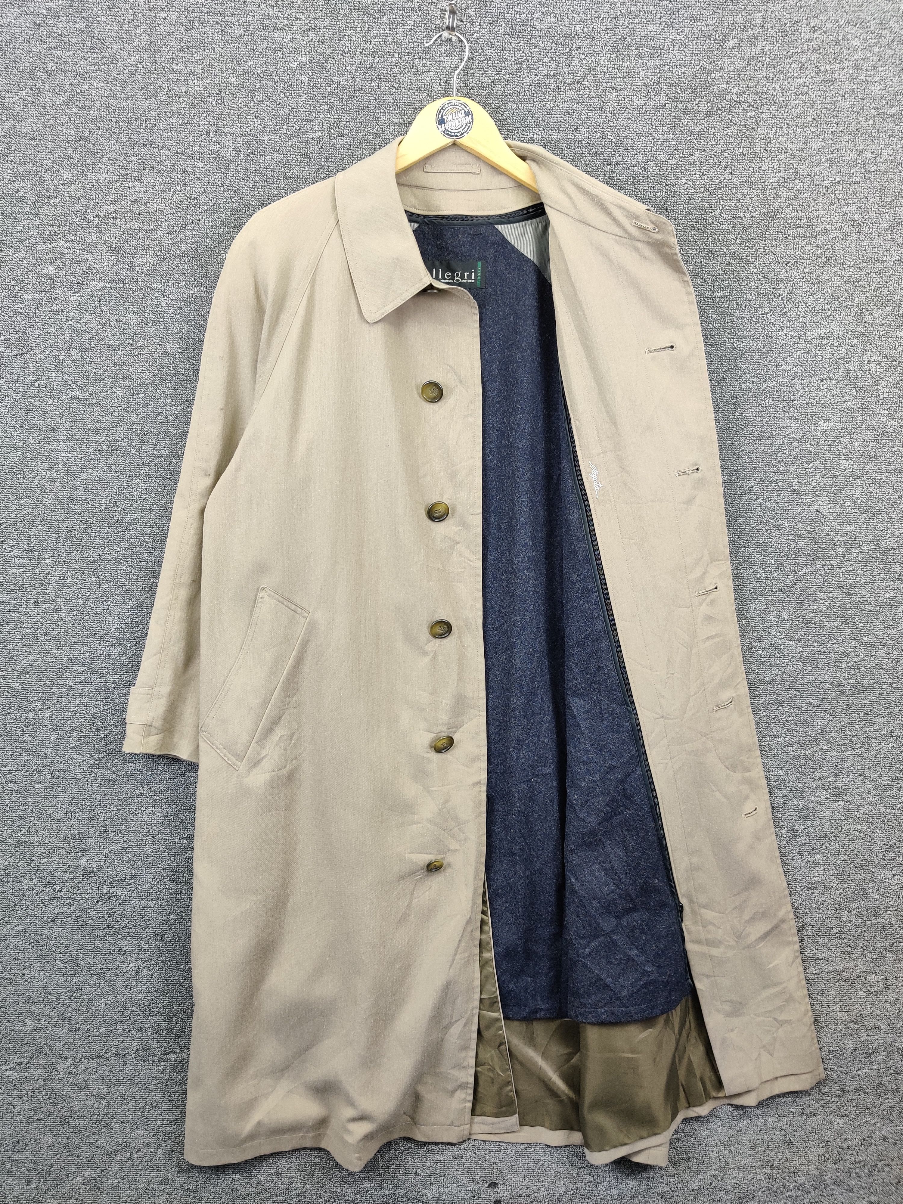 Allegri Vintage Allegri Made In Italy Trench Coat Size US L / EU 52-54 / 3 - 7 Thumbnail