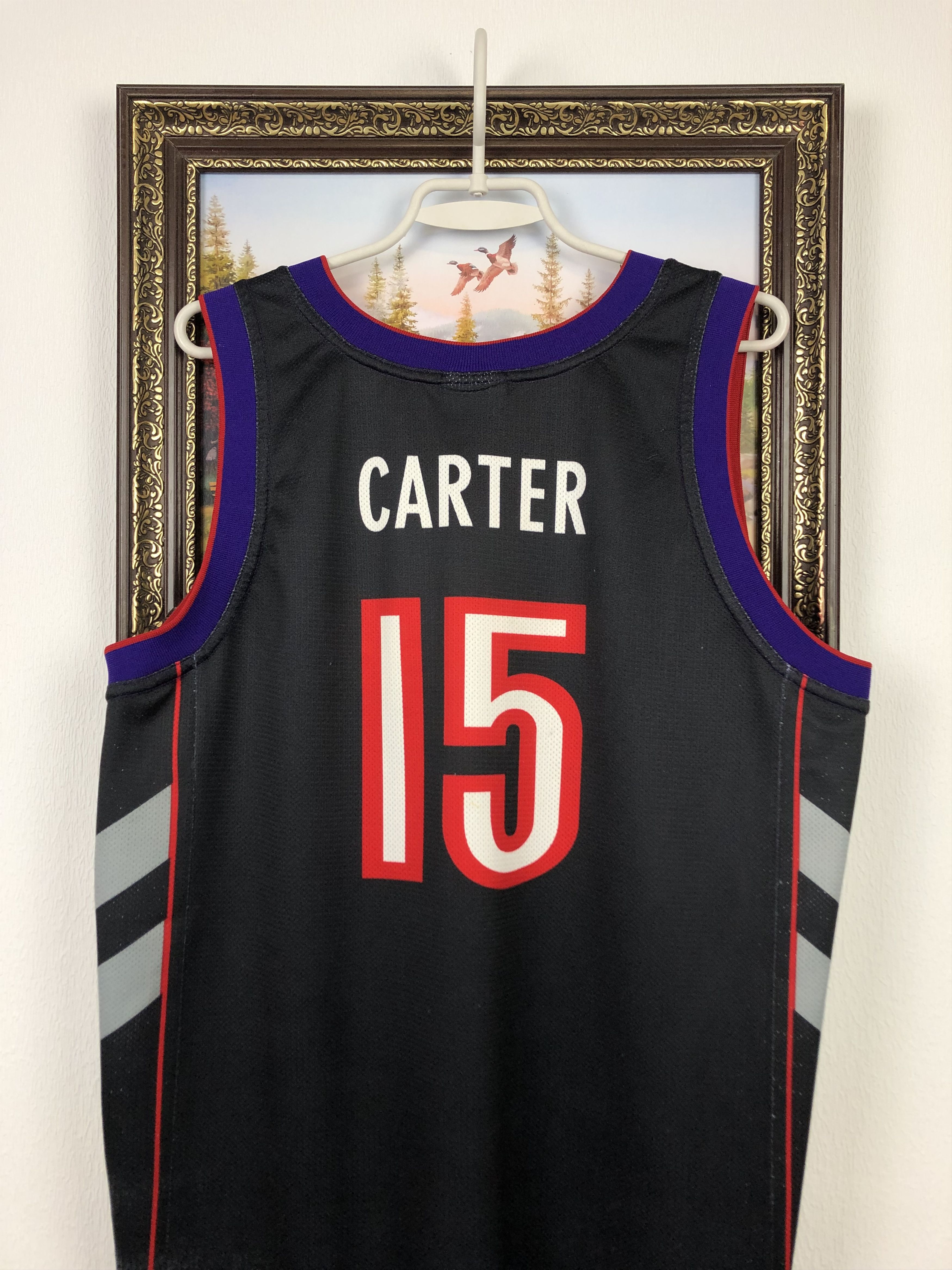 Champion Vintage Toronto Raptors Carter Champion Jersey NBA Rare Size US L / EU 52-54 / 3 - 13 Thumbnail