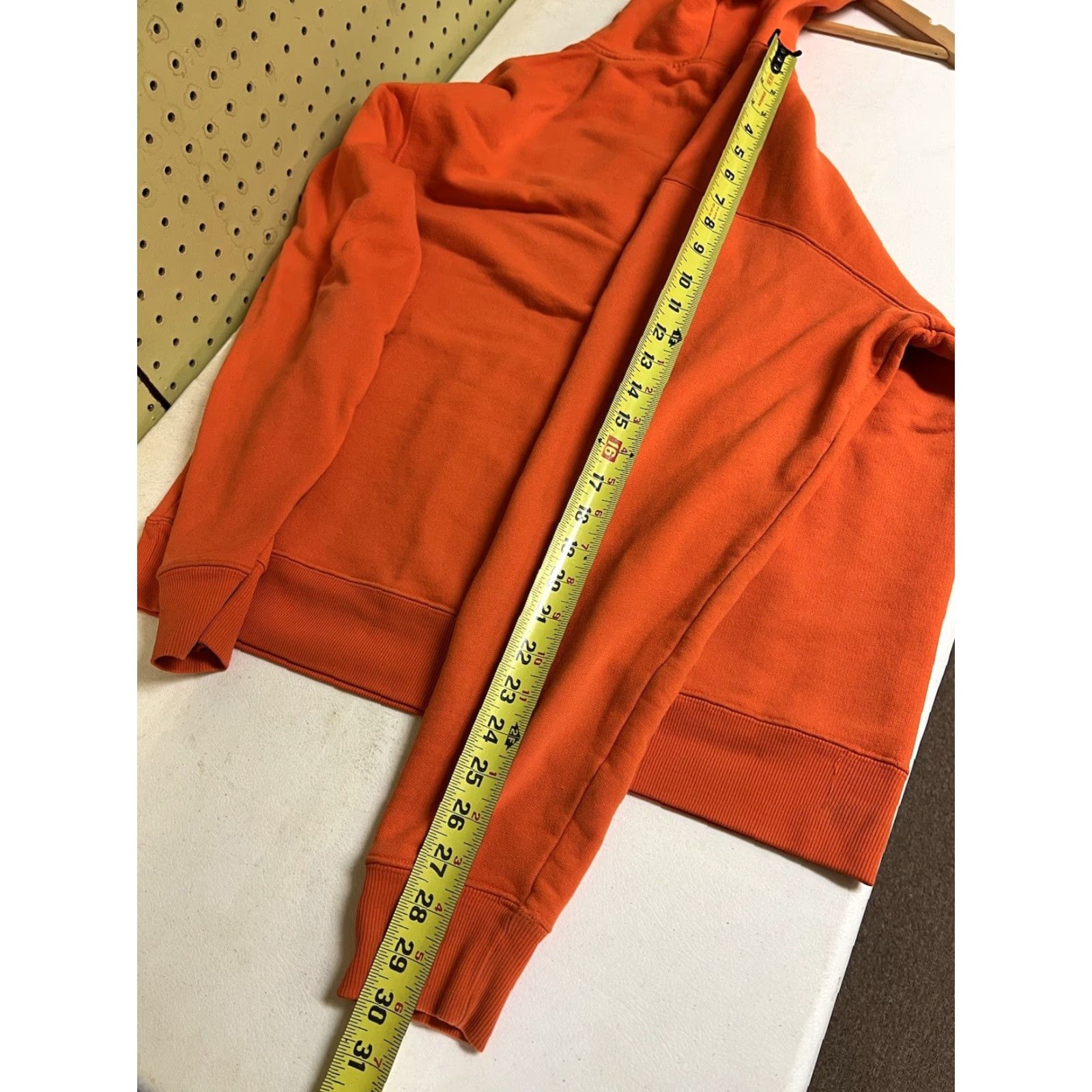 Vintage POC Hoodie Sports Skiing Embroidered Orange 100% Cotton Large Mens Pullover Hooded Regular Size L Size US L / EU 52-54 / 3 - 7 Thumbnail