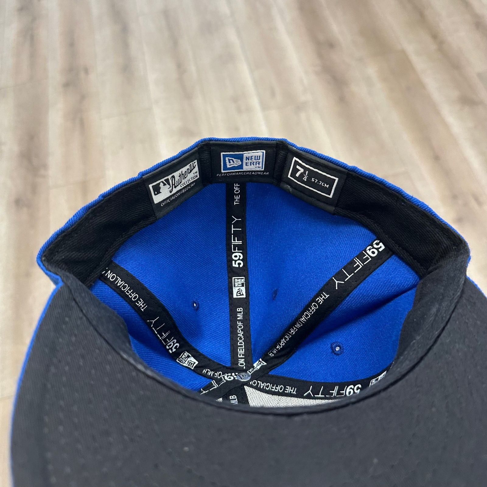 New Era Los Angeles Dodgers New Era Fitted Hat Cap Royal Size 7 1/4 Size ONE SIZE - 6 Thumbnail
