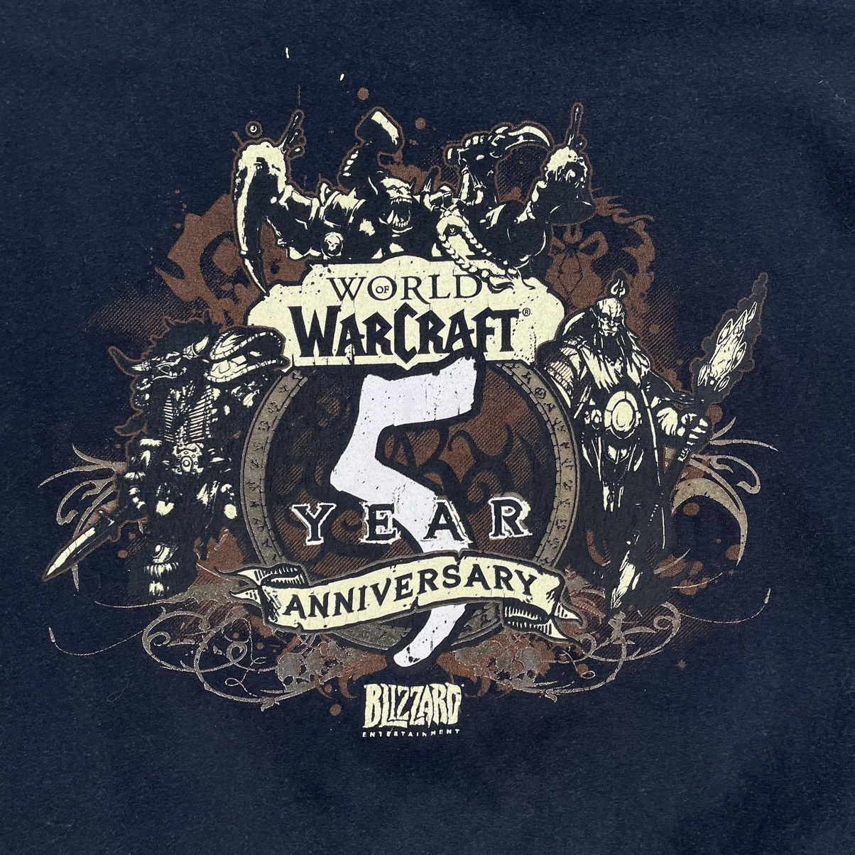 The Game × Vintage Vintage T-shirts World of Warcraft Blizzard Tee Game Y2K Size US XL / EU 56 / 4 - 3 Thumbnail