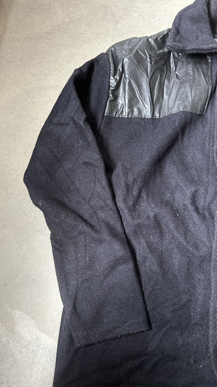 Vintage VINTAGE HEAVY WOOL MADE IN ENGLAND UNDERGORUND JACKET Size US M / EU 48-50 / 2 - 4 Thumbnail