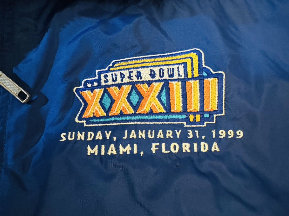 VTG 99 Super Bowl XXXIII Lightweight Men’s Starter Jacket-XL