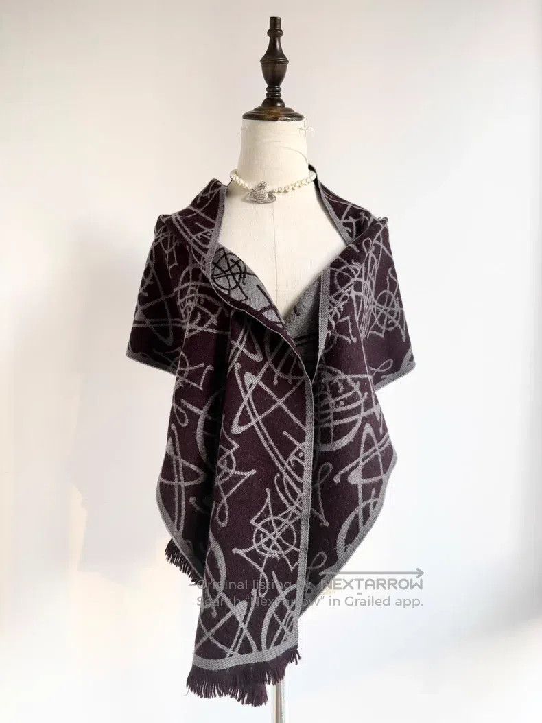 Vivienne Westwood Vivienne Westwood Gray Double-sided Full-print Big Saturn Size ONE SIZE - 5 Thumbnail