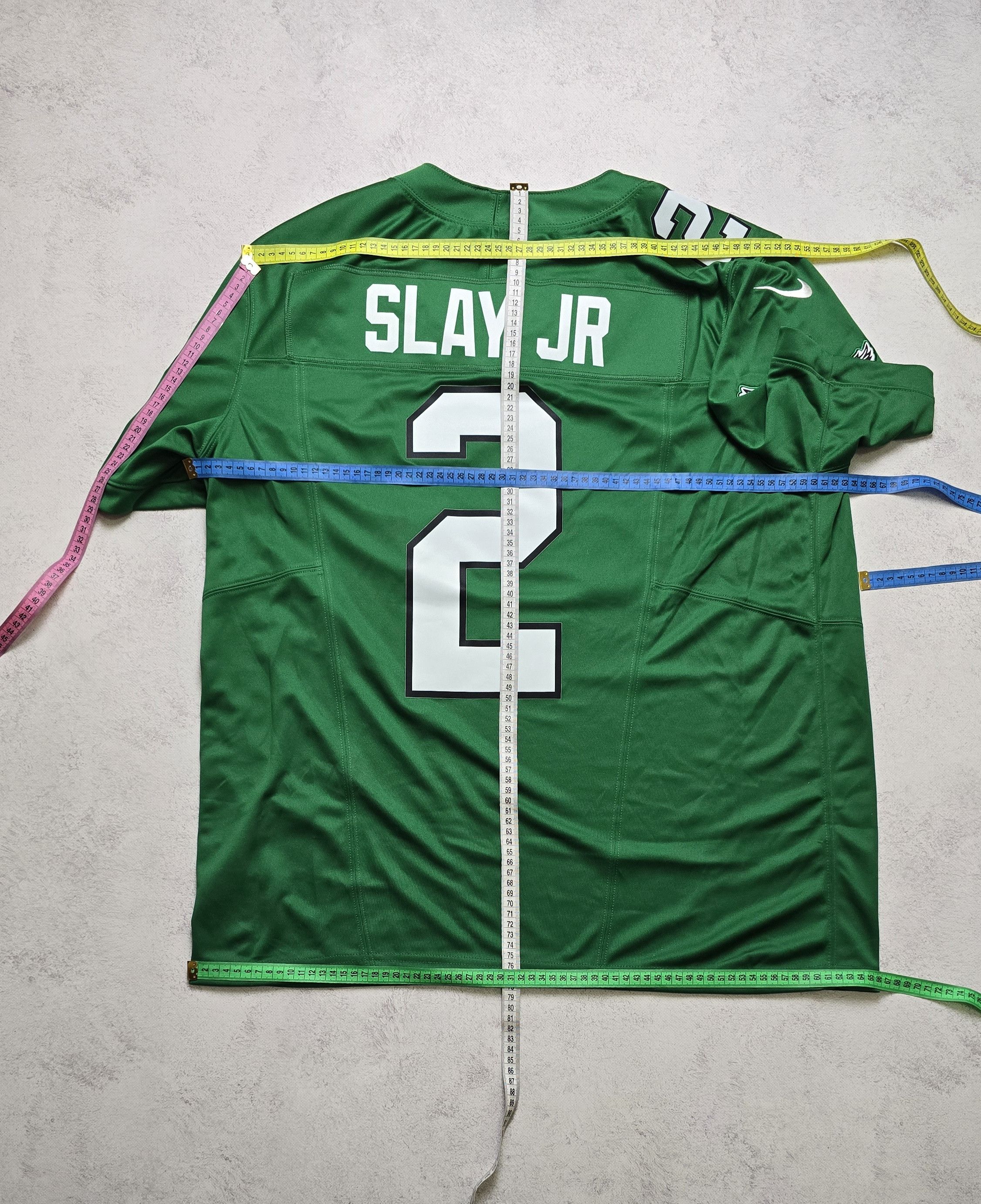 Nike Darius Slay Jr Eagles Vapor FUSE Super Bowl Champions Jersey Size US XL / EU 56 / 4 - 5 Thumbnail