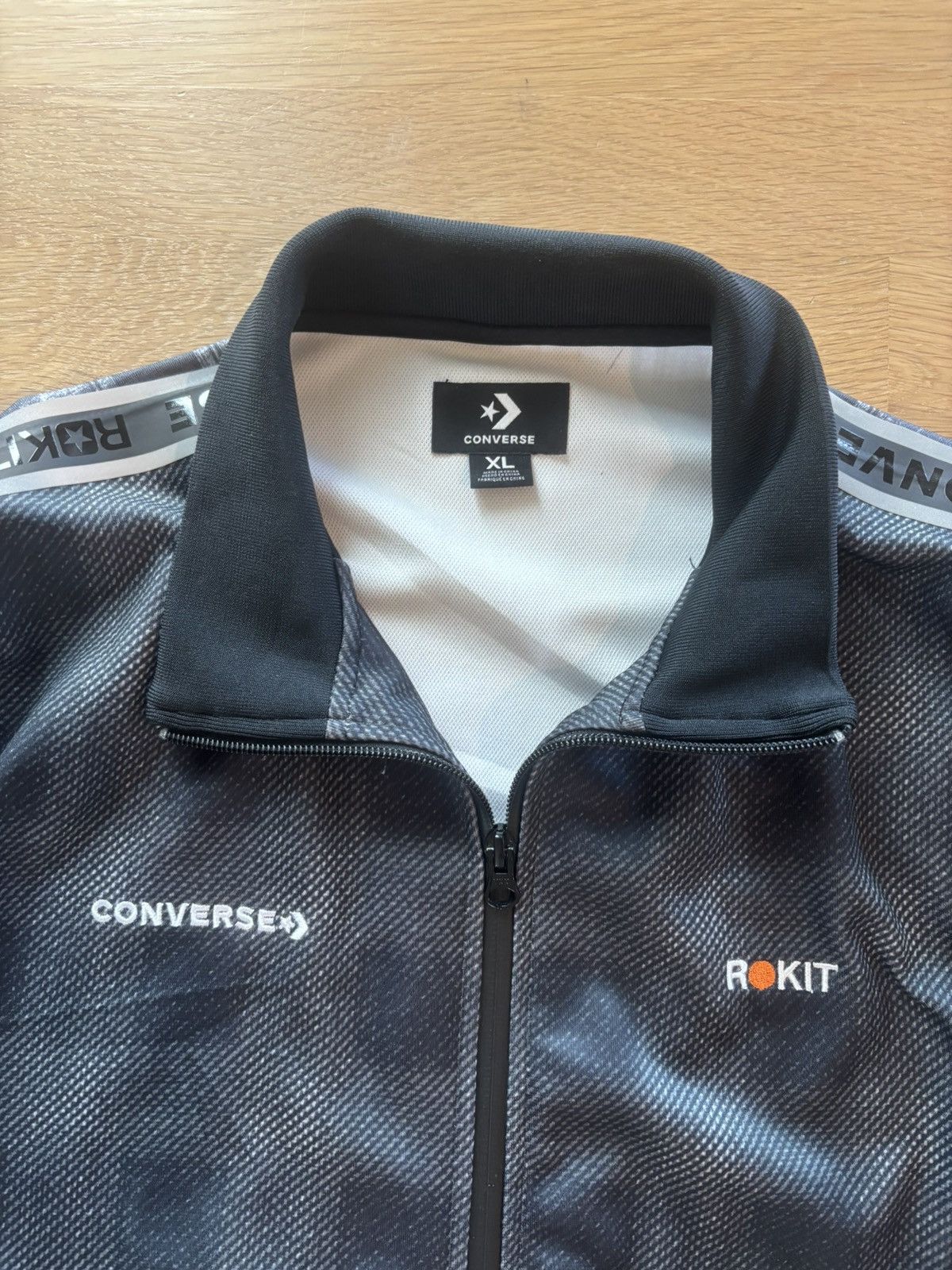 Converse × Rokit Converse x Rokit Plaid Track Jacket Size US XL / EU 56 / 4 - 4 Thumbnail